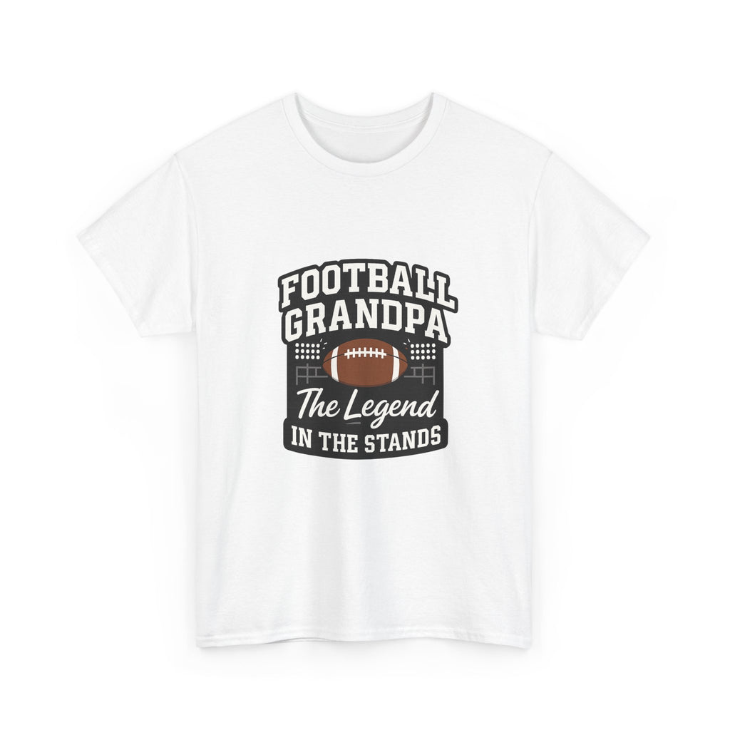 Football Grandpa The Legend In The Stands T-Shirt | Gift for Grandpa | Graphic Tee