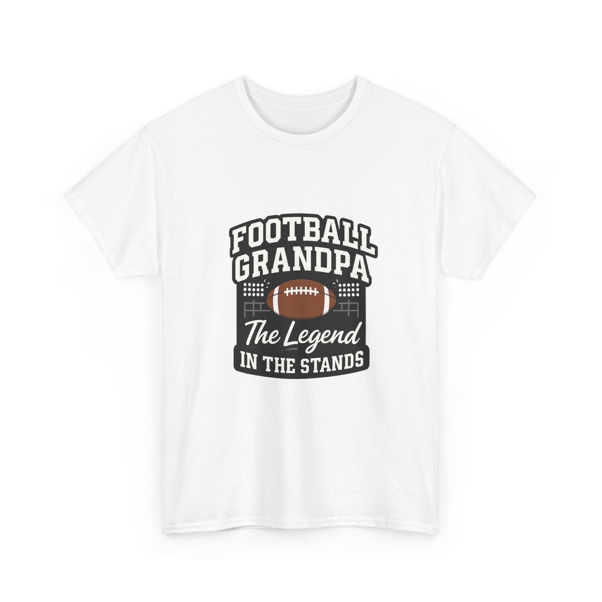 Football Grandpa The Legend In The Stands T-Shirt | Gift for Grandpa | Graphic Tee