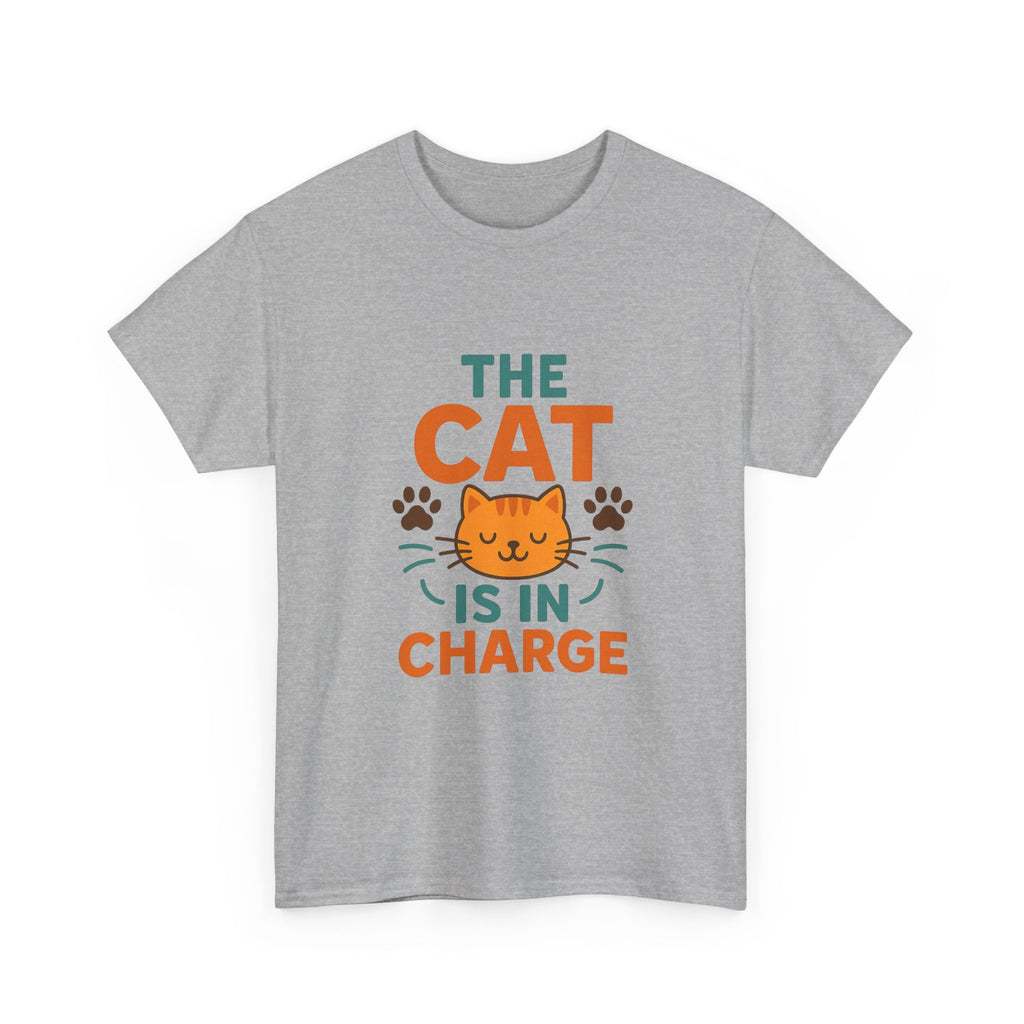 My Cat Judges Me T-Shirt | Funny Cat Humor | Graphic Tee