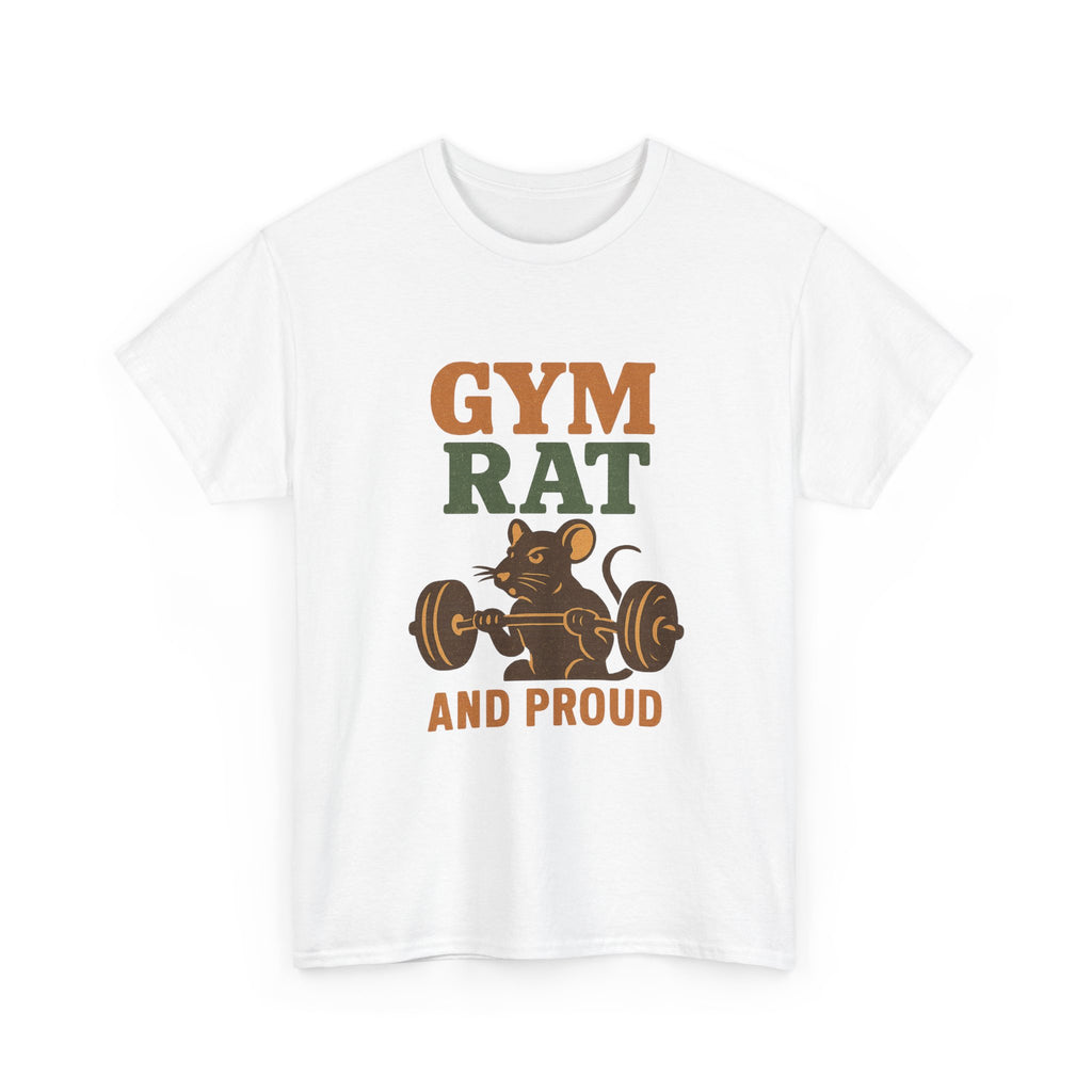 Living That Gym Rat Life T-Shirt | Gym Lover Gift | Graphic Tee