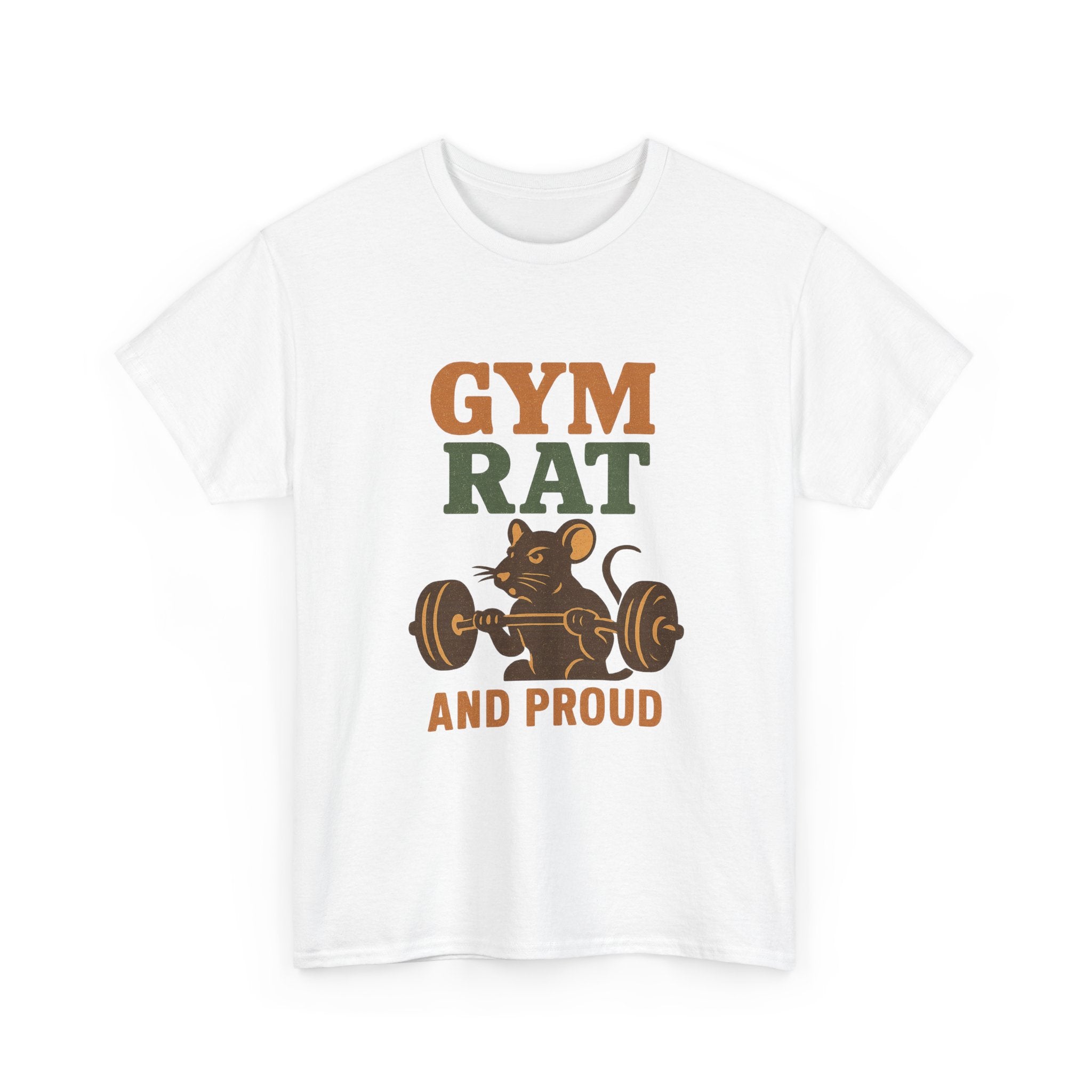 Living That Gym Rat Life T-Shirt | Gym Lover Gift | Graphic Tee