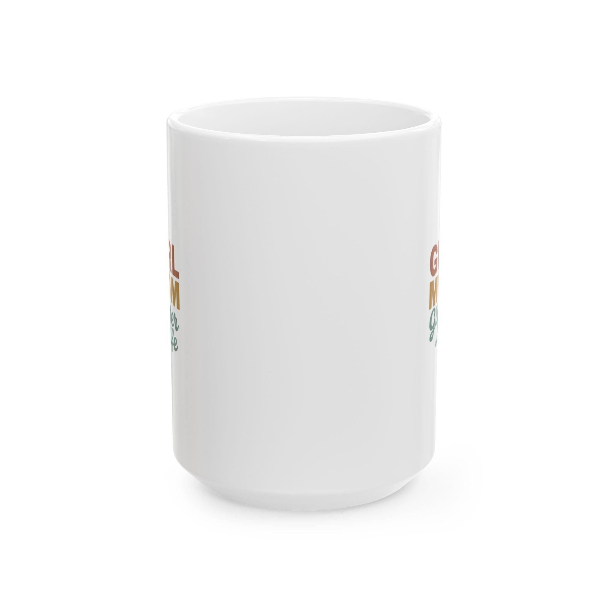 Raising Girls And Drinking Coffee Coffee Mug | Girl Mom Humor | Ceramic Mug