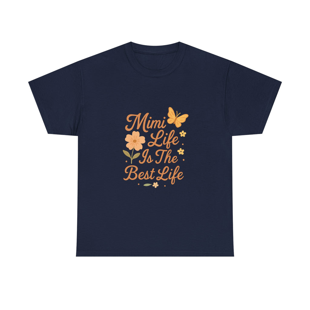 Mimi Life Is The Best Life Grandmother T-Shirt | Unique Gift | Graphic Tee