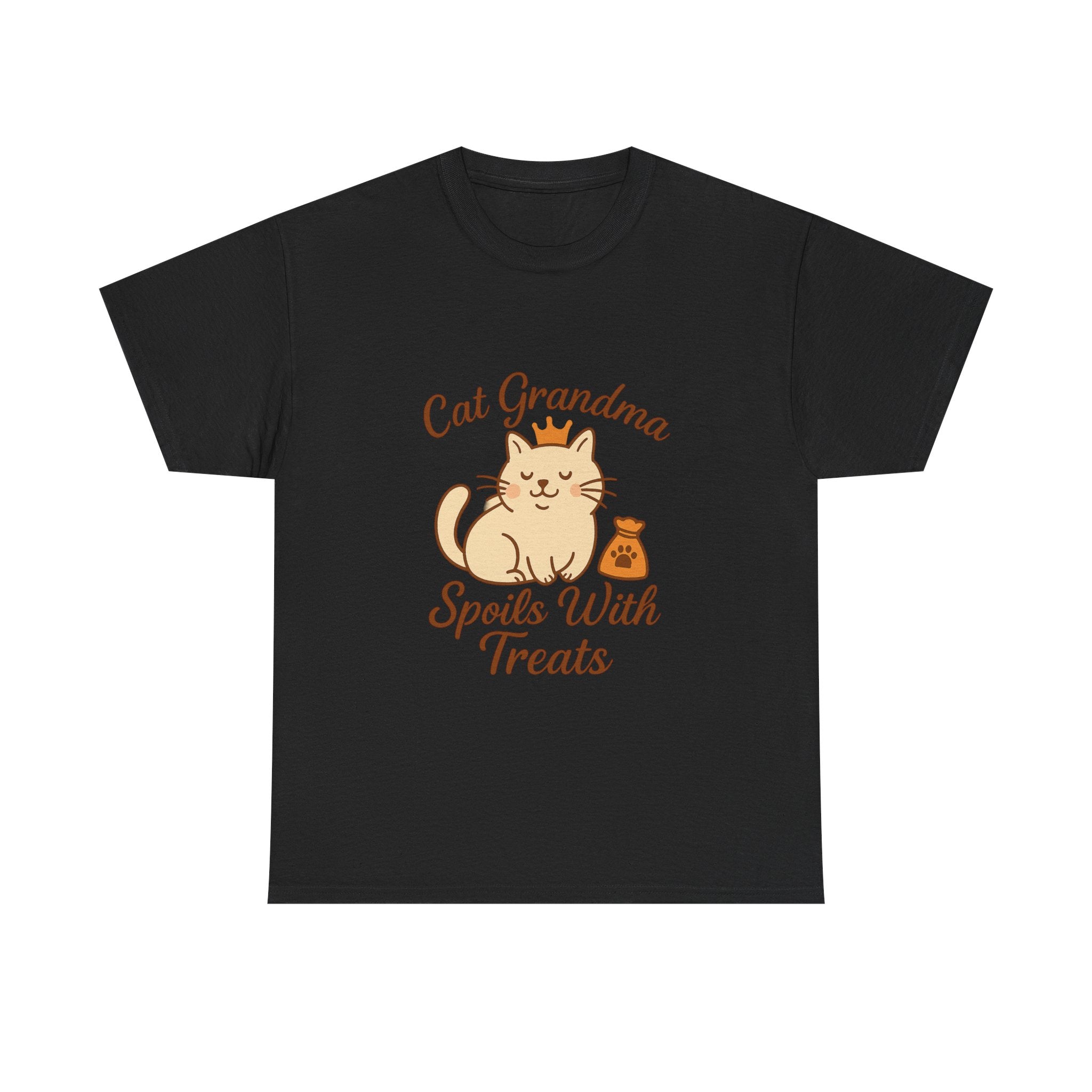 Cat Grandma Spoils With Treats T-Shirt | Cat Lover Gift | Graphic Tee