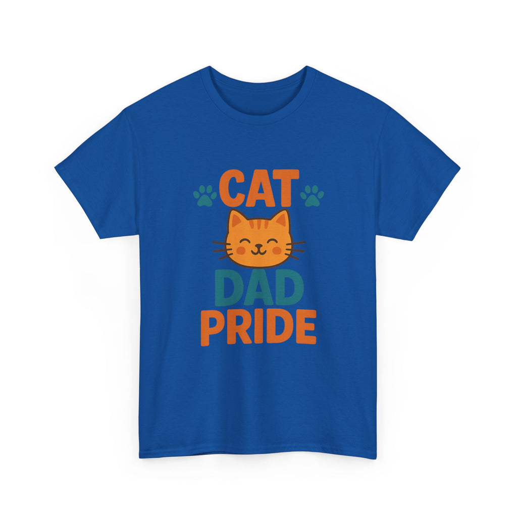 Proud Cat Dad The Legend The Myth T-Shirt | Gift for Him | Graphic Tee