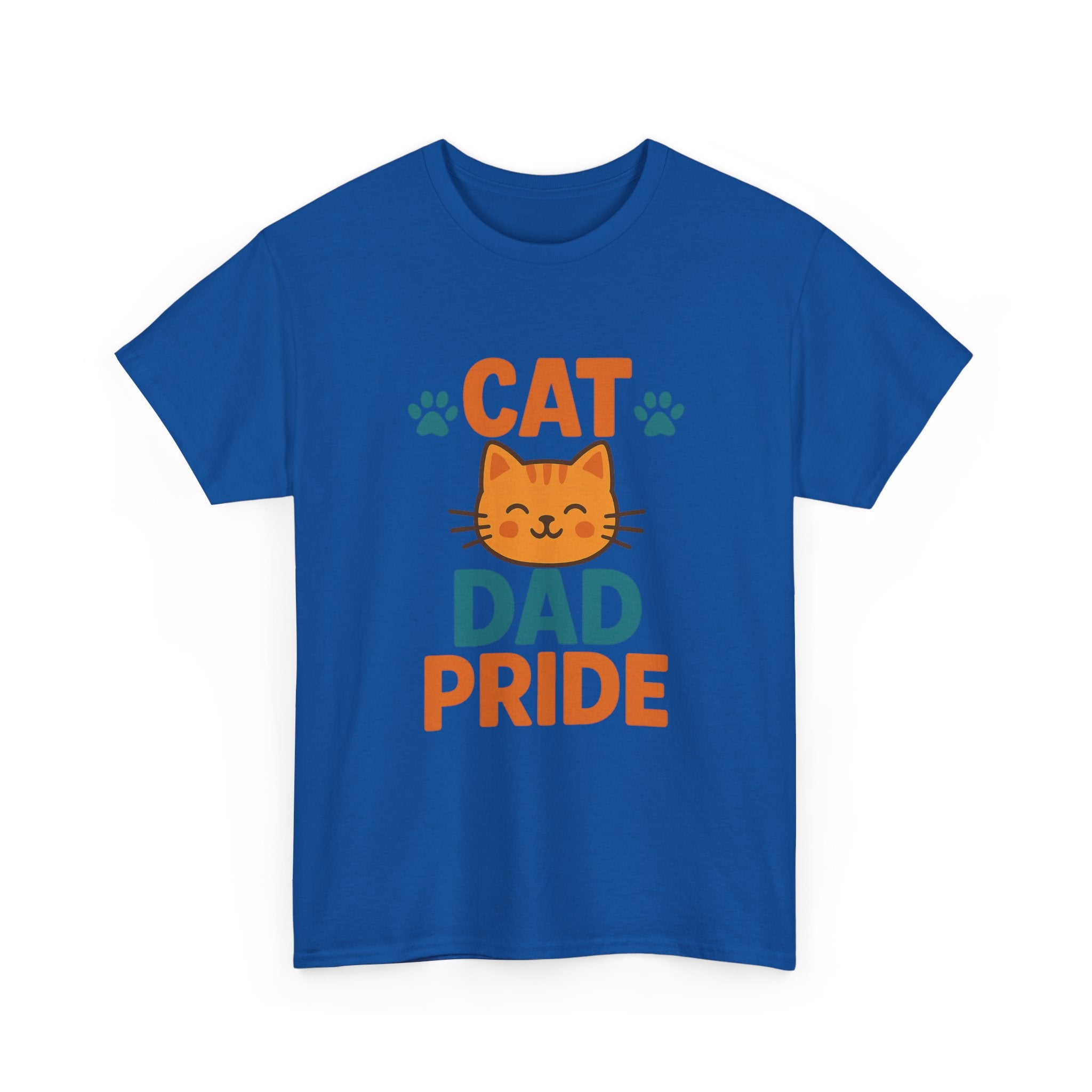 Proud Cat Dad The Legend The Myth T-Shirt | Gift for Him | Graphic Tee