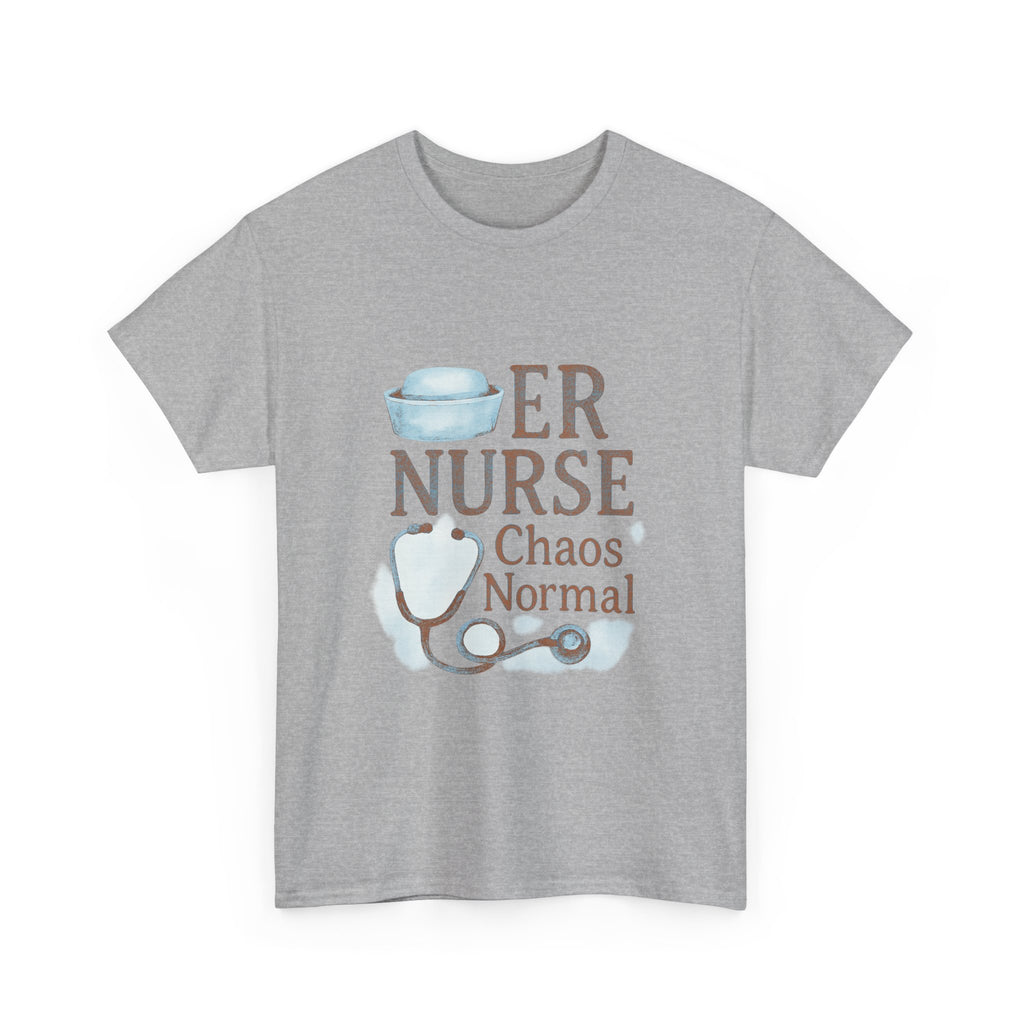 Emergency Room Nurse Fueled By Coffee T-Shirt | ER Nurse Humor | Graphic Tee