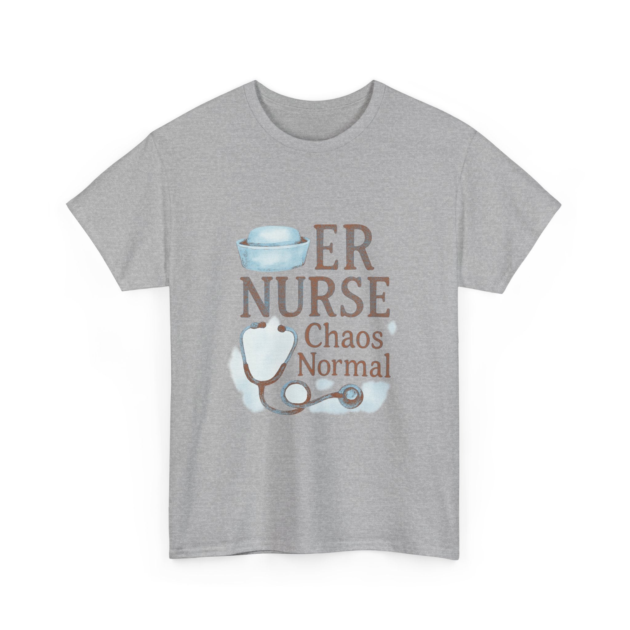 Emergency Room Nurse Fueled By Coffee T-Shirt | ER Nurse Humor | Graphic Tee