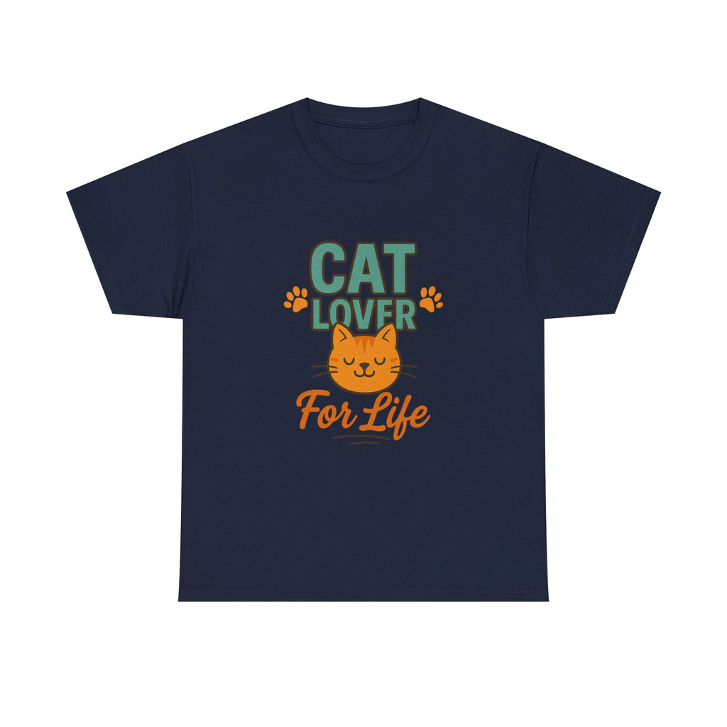 Cats Are My Happy Place T-Shirt | Cat Lover Gift | Graphic Tee