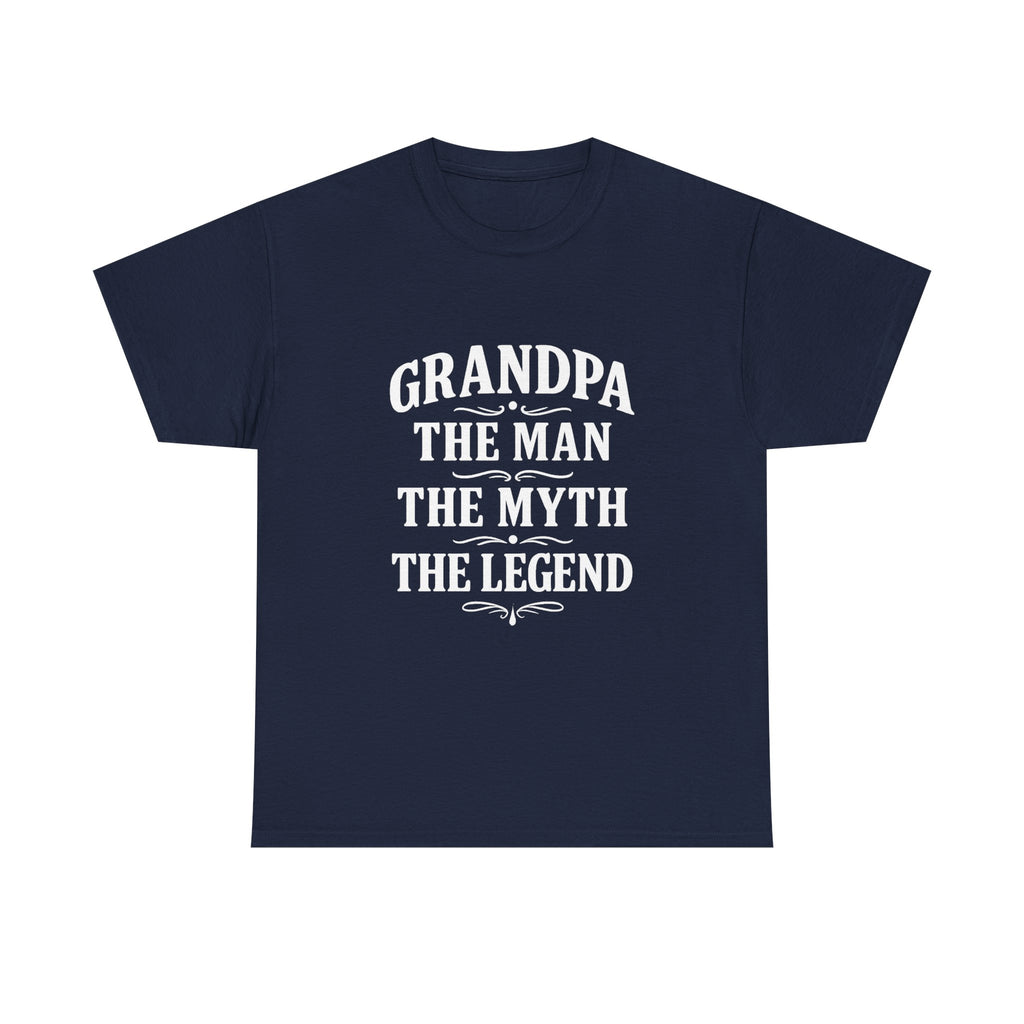 Grandpa The Man The Myth The Legend T-Shirt | Gift for Grandpa | Graphic Tee