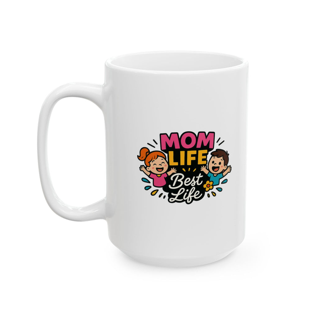 Fully Committed To Mom Life Coffee Mug | Mom Gift | Ceramic Mug