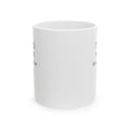 Exhausted Mom Running On Coffee And Love Coffee Mug | Funny Mom Gift | Ceramic Mug