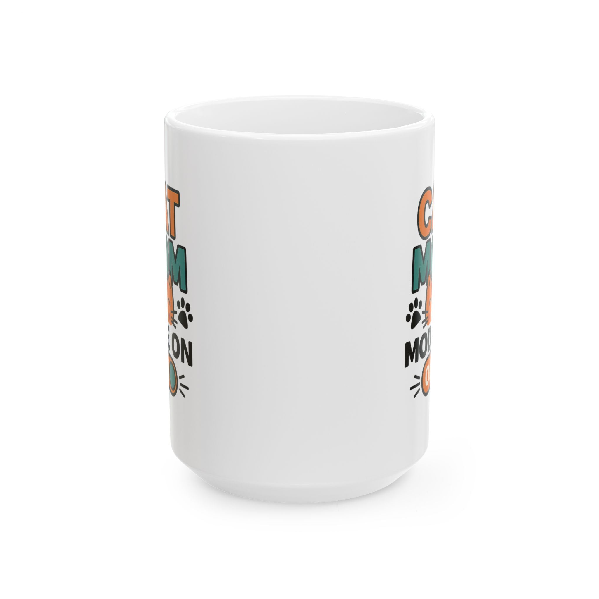 Life Is Better With A Cat Coffee Mug | Cat Mom Appreciation | Ceramic Mug