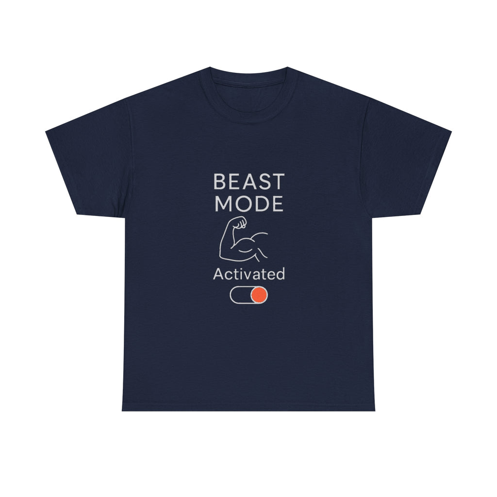 Beast Mode Activated T-Shirt | Workout Motivation Gift | Graphic Tee