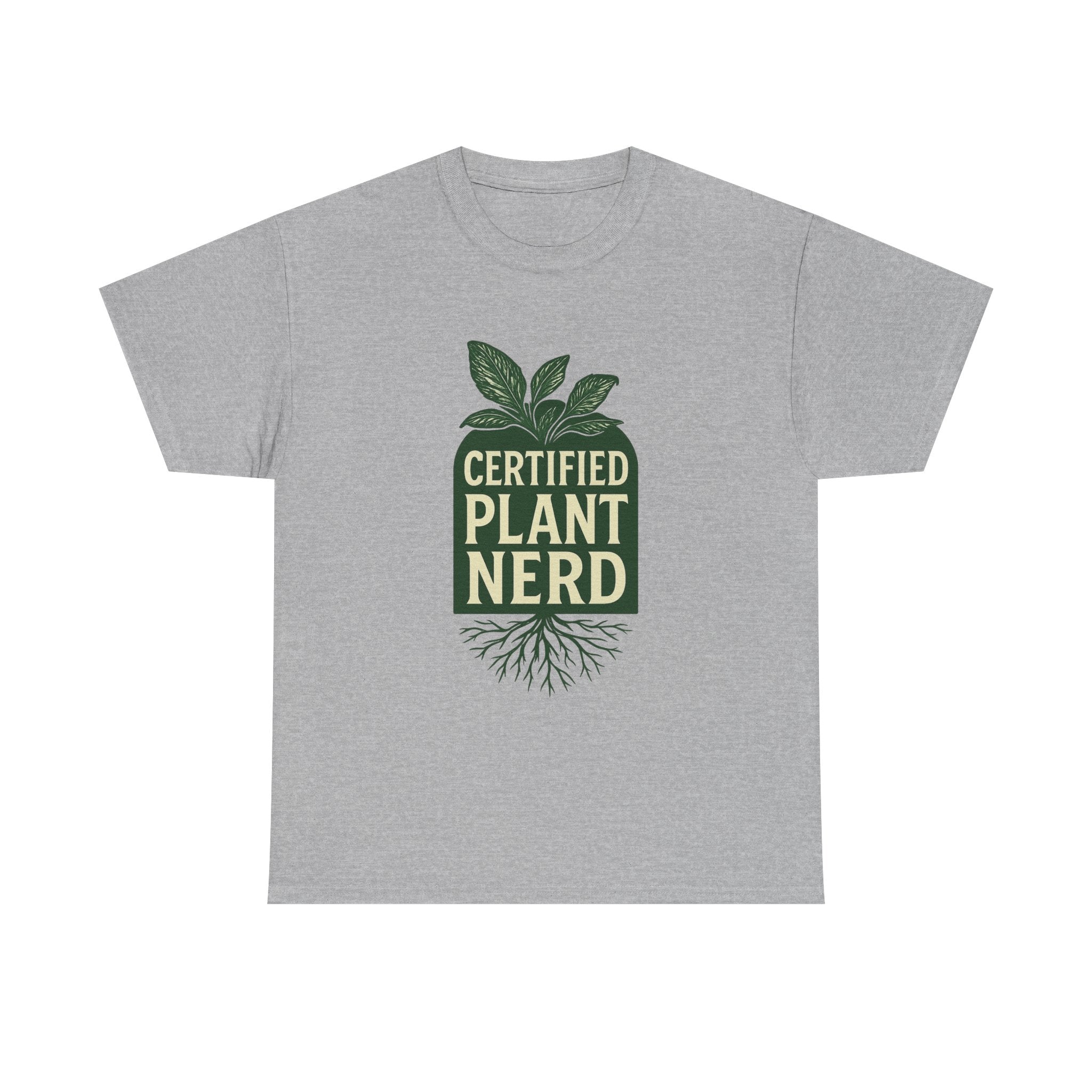 Certified Plant Nerd T-Shirt | Unique Gift | Graphic Tee