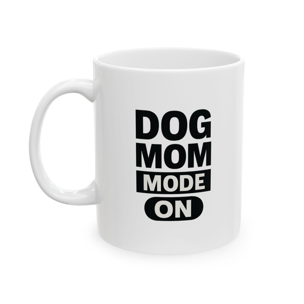 Dog Mom Life Is Paw-some Coffee Mug | Dog Lover Gift | Ceramic Mug
