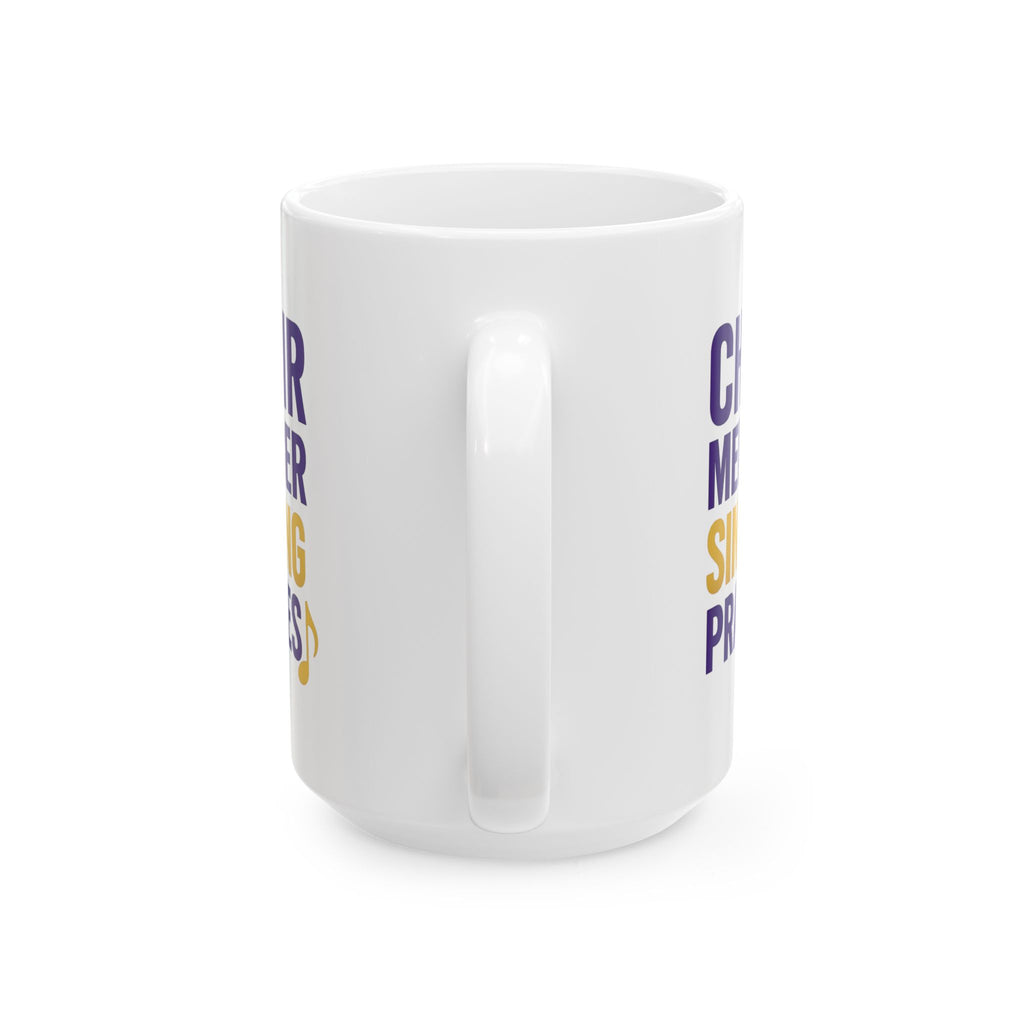 Church Choir Member Singing Praises Coffee Mug | Unique Gift | Ceramic Mug