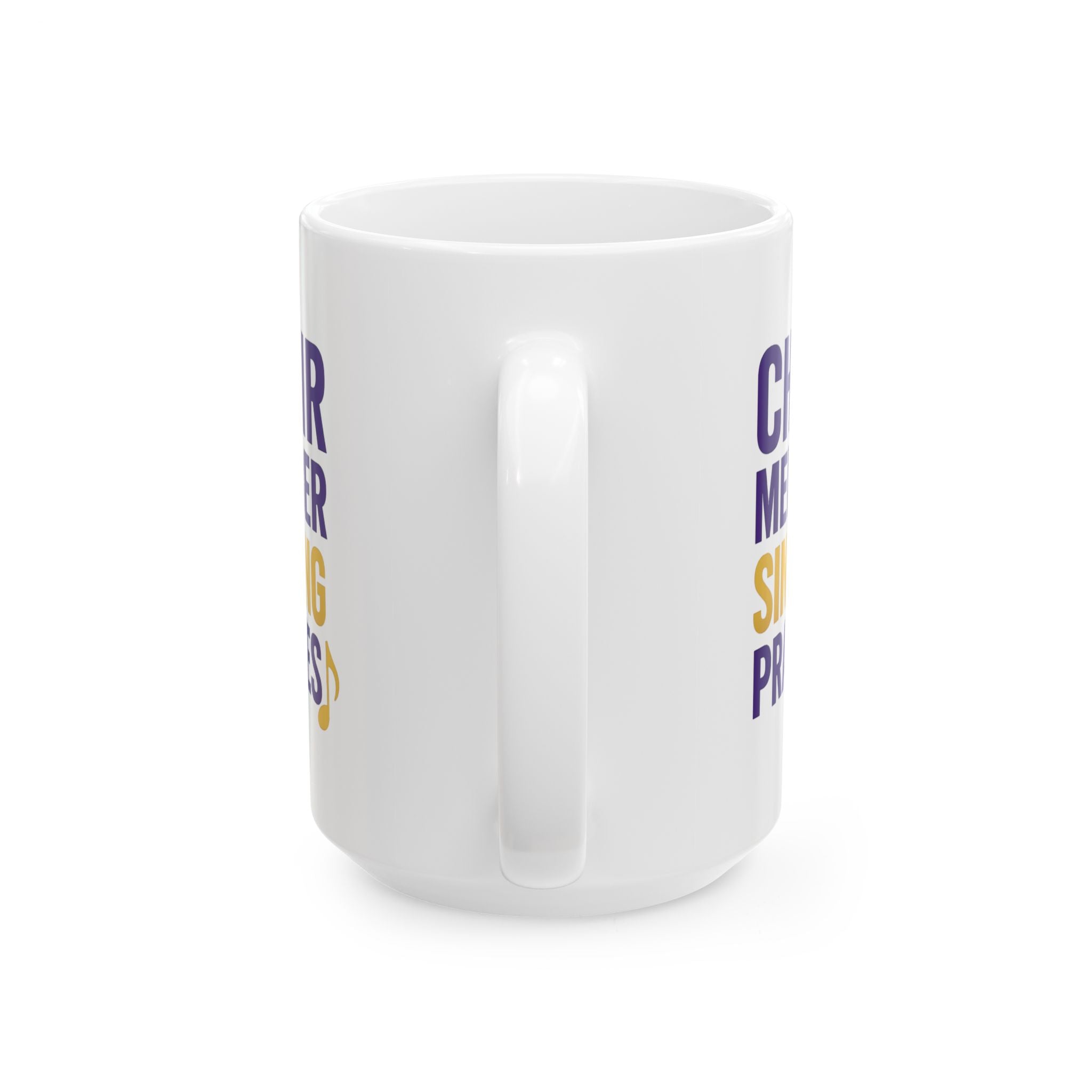 Church Choir Member Singing Praises Coffee Mug | Unique Gift | Ceramic Mug