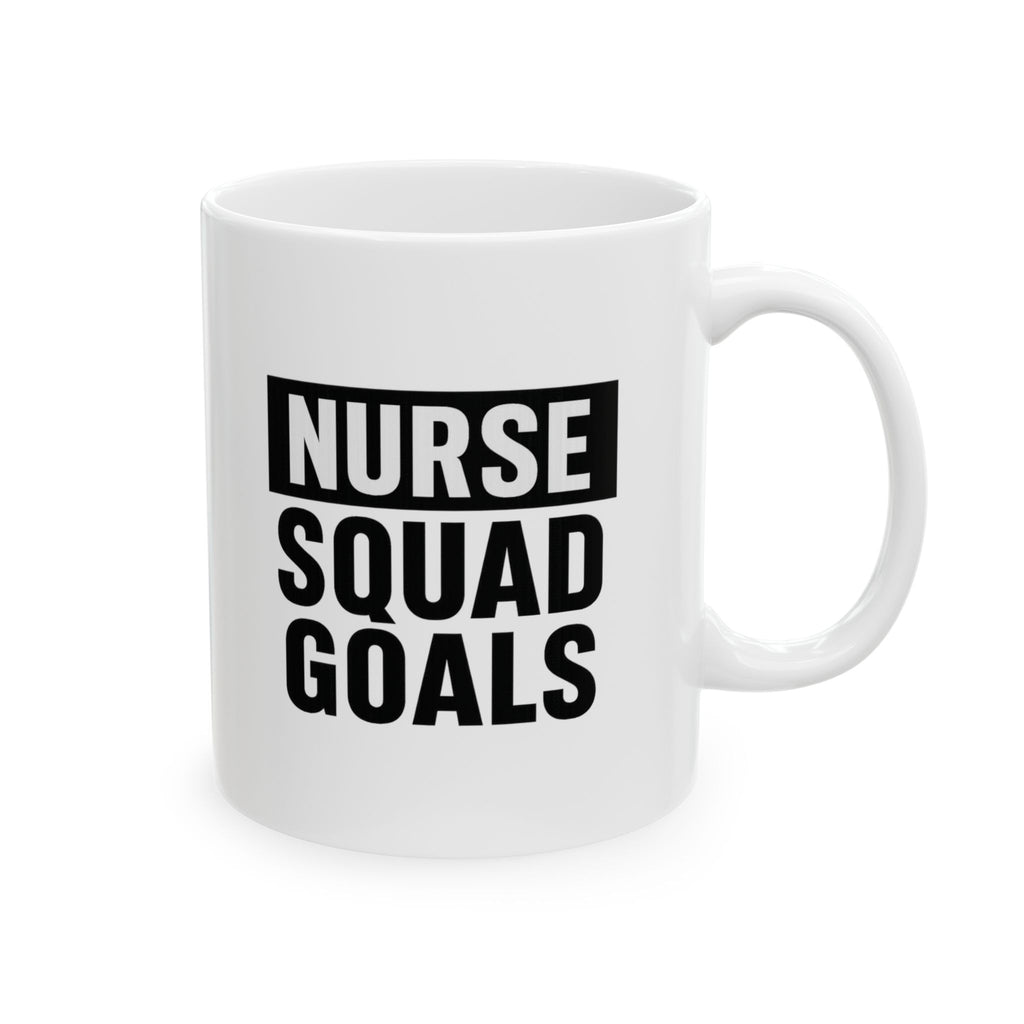 Nurse Squad No One Left Behind Coffee Mug | Nurse Team Appreciation | Ceramic Mug