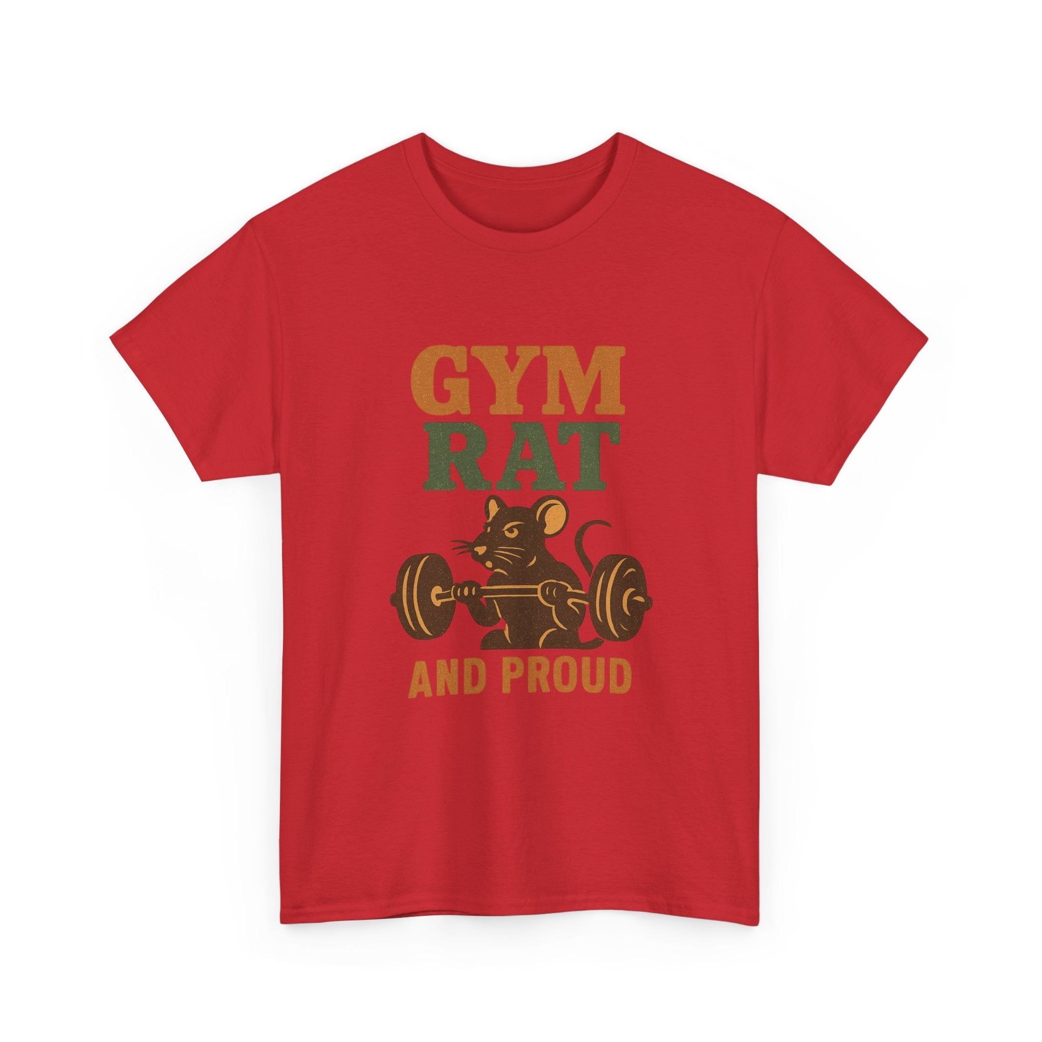 Living That Gym Rat Life T-Shirt | Gym Lover Gift | Graphic Tee