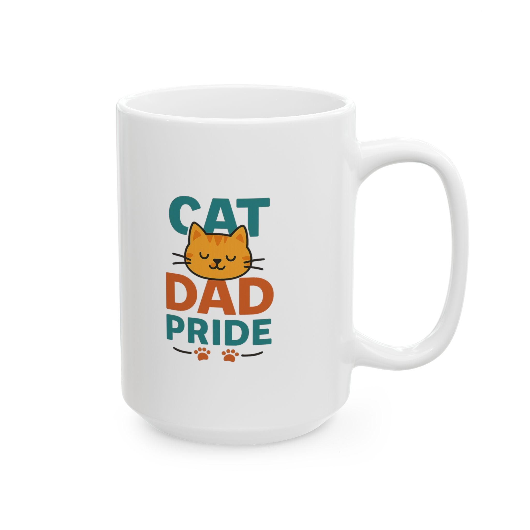 Cat Dad Cool Cat Coffee Mug | Cat Lover Gift | Ceramic Mug