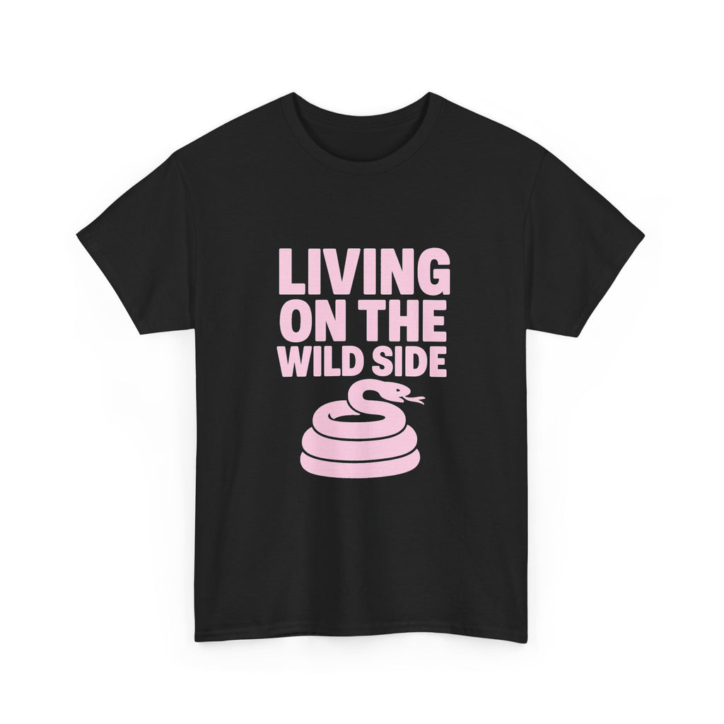 Snake Keeper Living On The Wild Side T-Shirt | Unique Gift | Graphic Tee