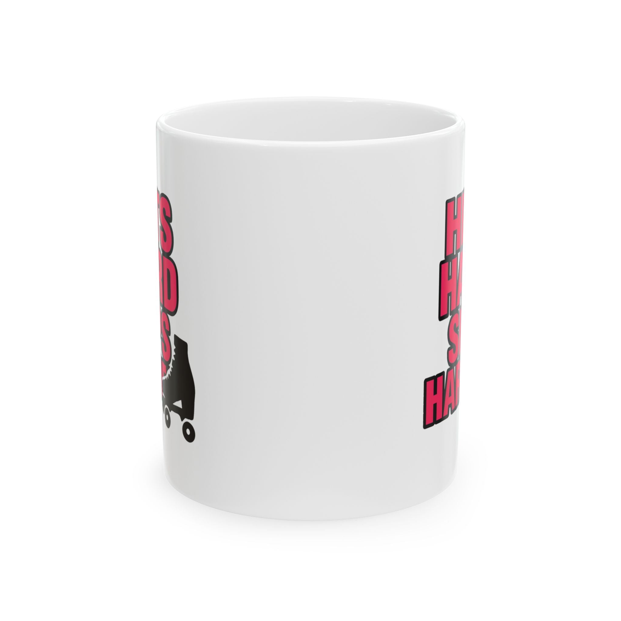 Roller Derby Queen Hits Hard Sips Harder Coffee Mug | Unique Gift | Ceramic Mug