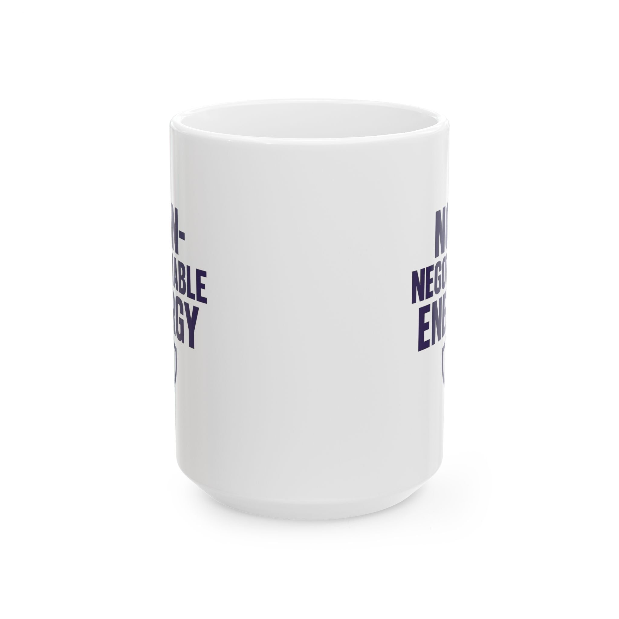 Boundary Setter Non-Negotiable Energy Coffee Mug | Unique Gift | Ceramic Mug