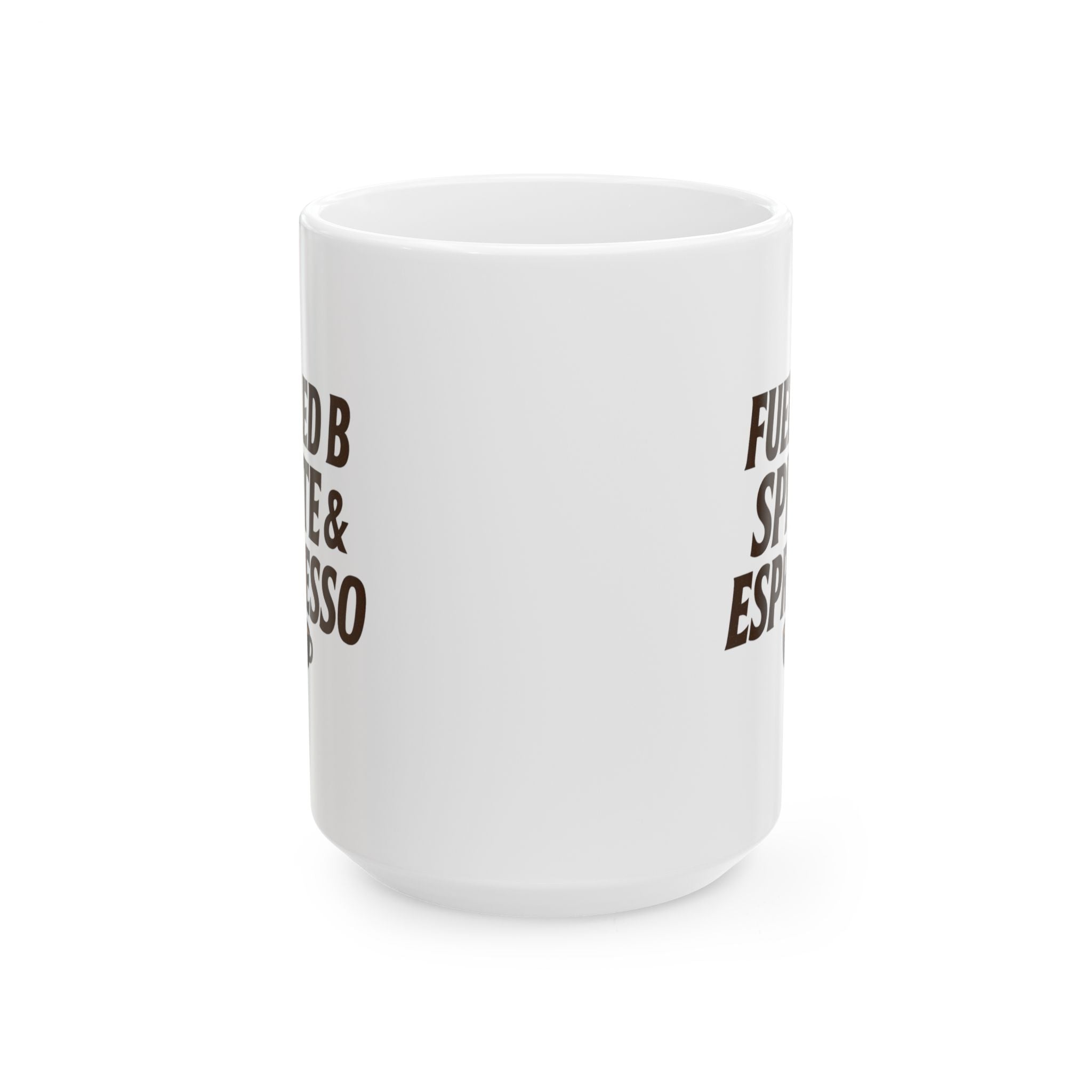 Fueled by Spite and Espresso Coffee Mug | Unique Gift | Ceramic Mug