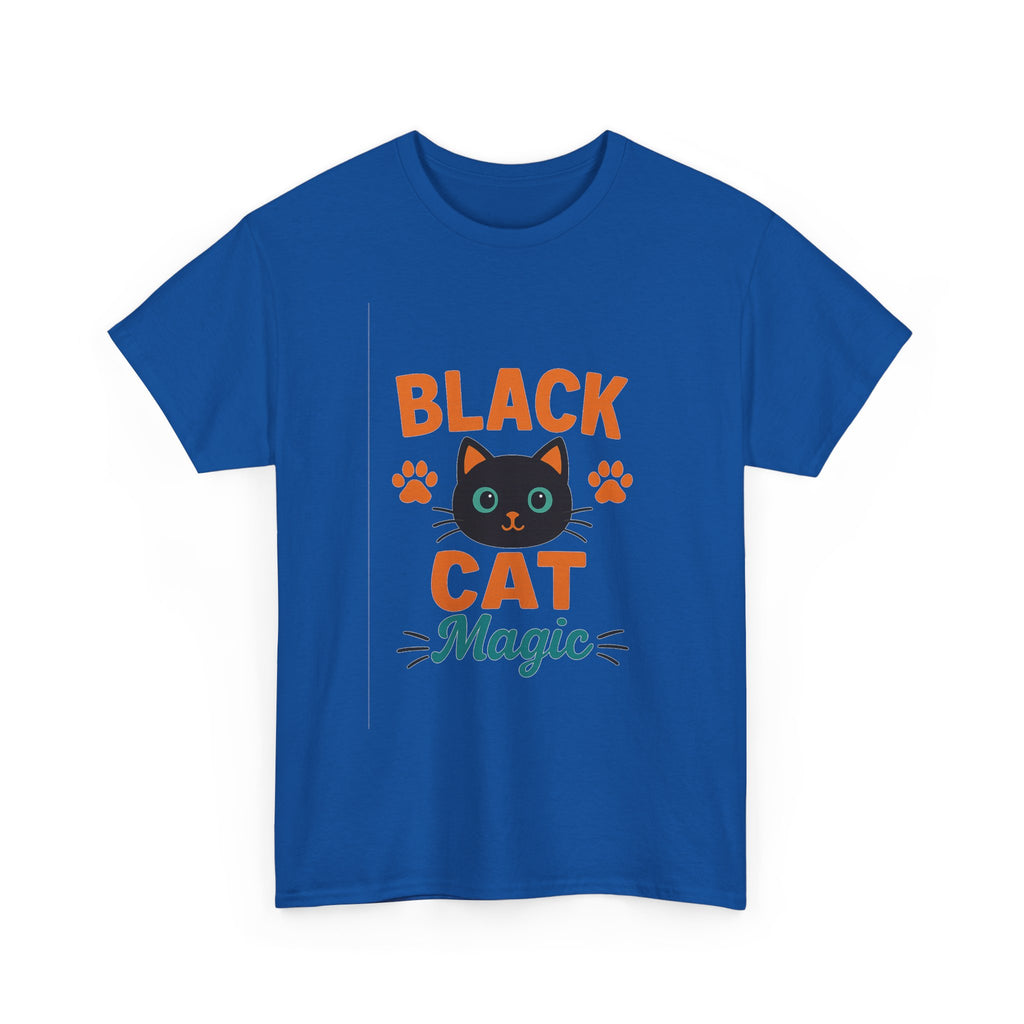 Black Cat Familiar Vibes T-Shirt | Cat Witch Humor Gift | Graphic Tee