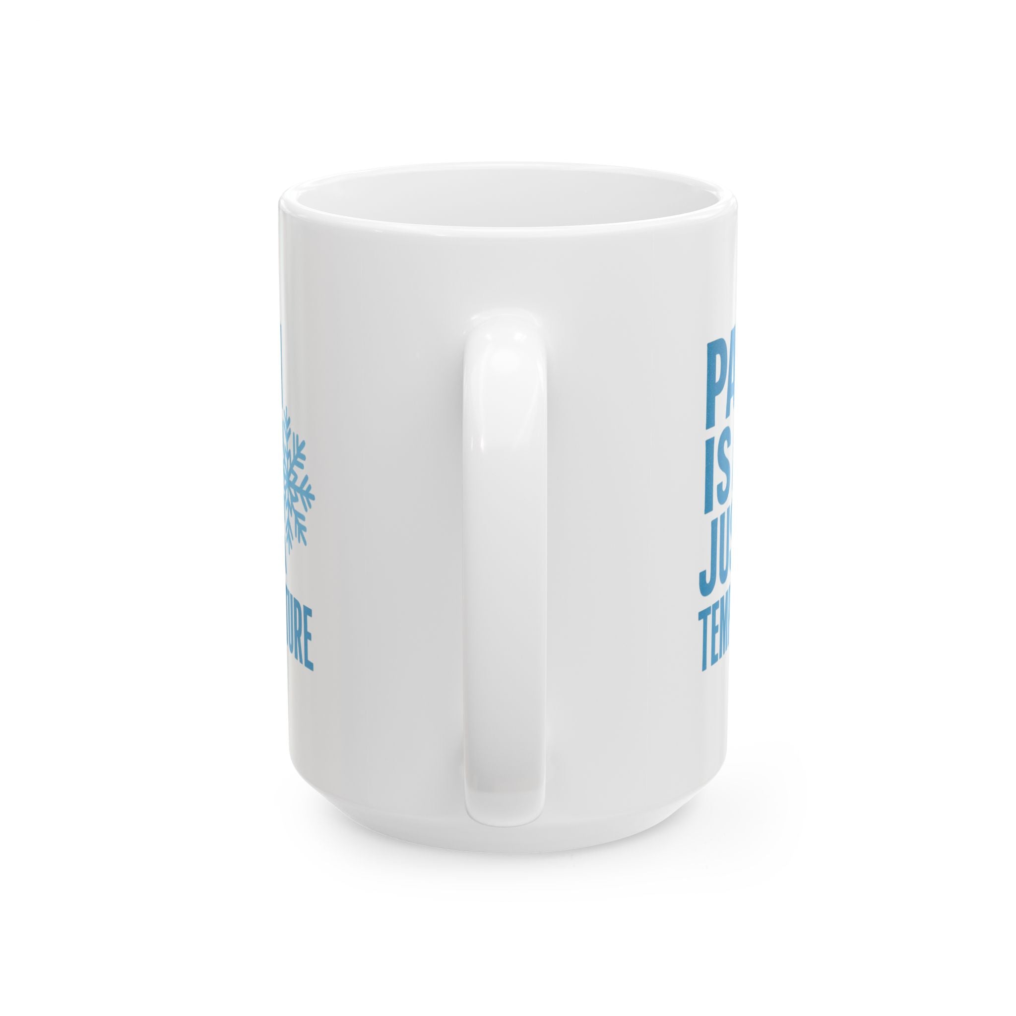 Cold Plunge Enthusiast Pain Is Just A Temperature Coffee Mug | Unique Gift | Ceramic Mug
