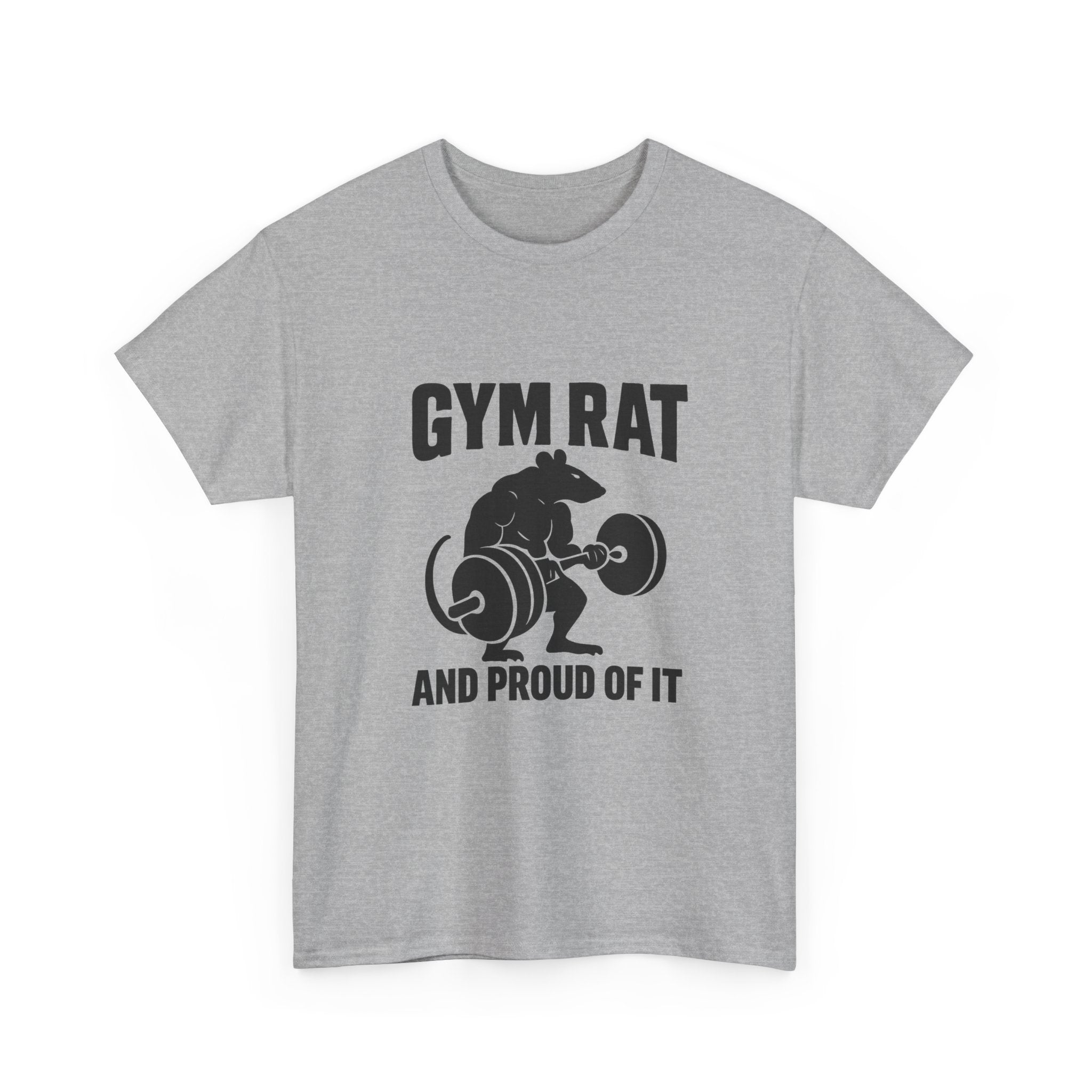 Gym Rat And Proud Of It Fitness T-Shirt | Unique Gift | Graphic Tee