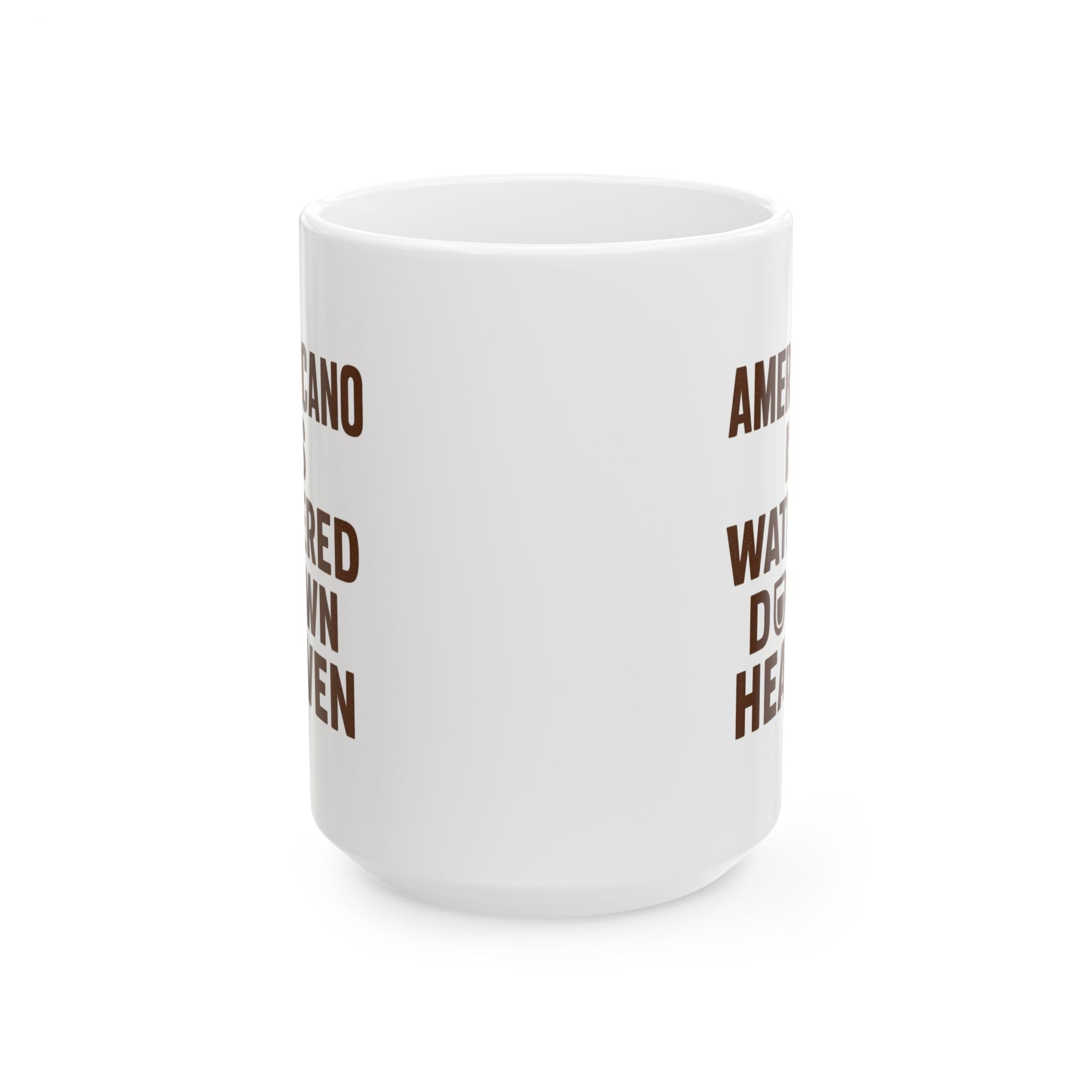 Espresso Evangelist Americano Is Watered Down Heaven Coffee Mug | Unique Gift | Ceramic Mug