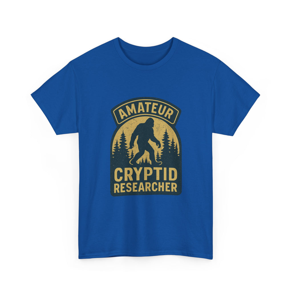 Amateur Cryptid Researcher T-Shirt | Unique Gift | Graphic Tee
