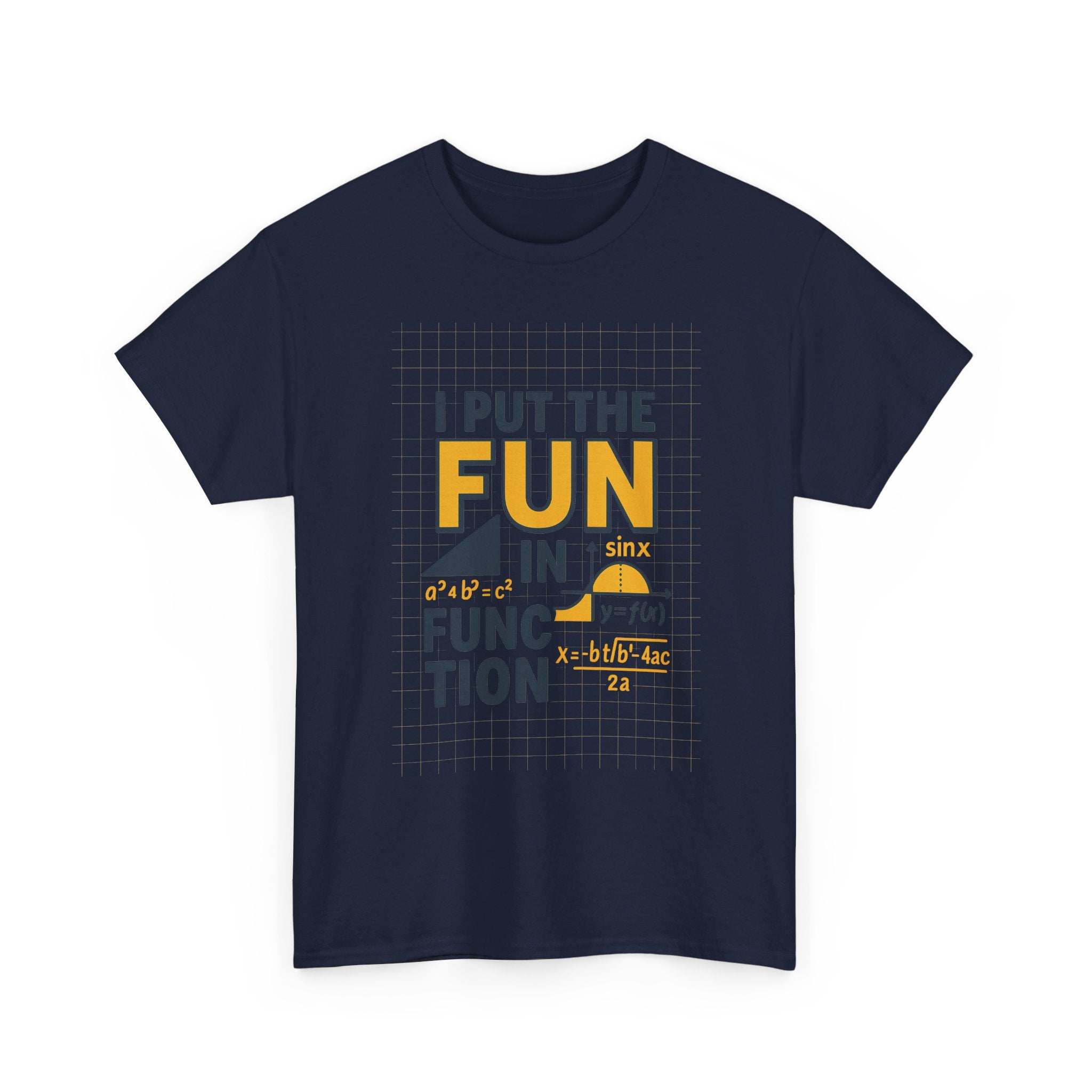 Math Teacher I Put The Fun In Function T-Shirt