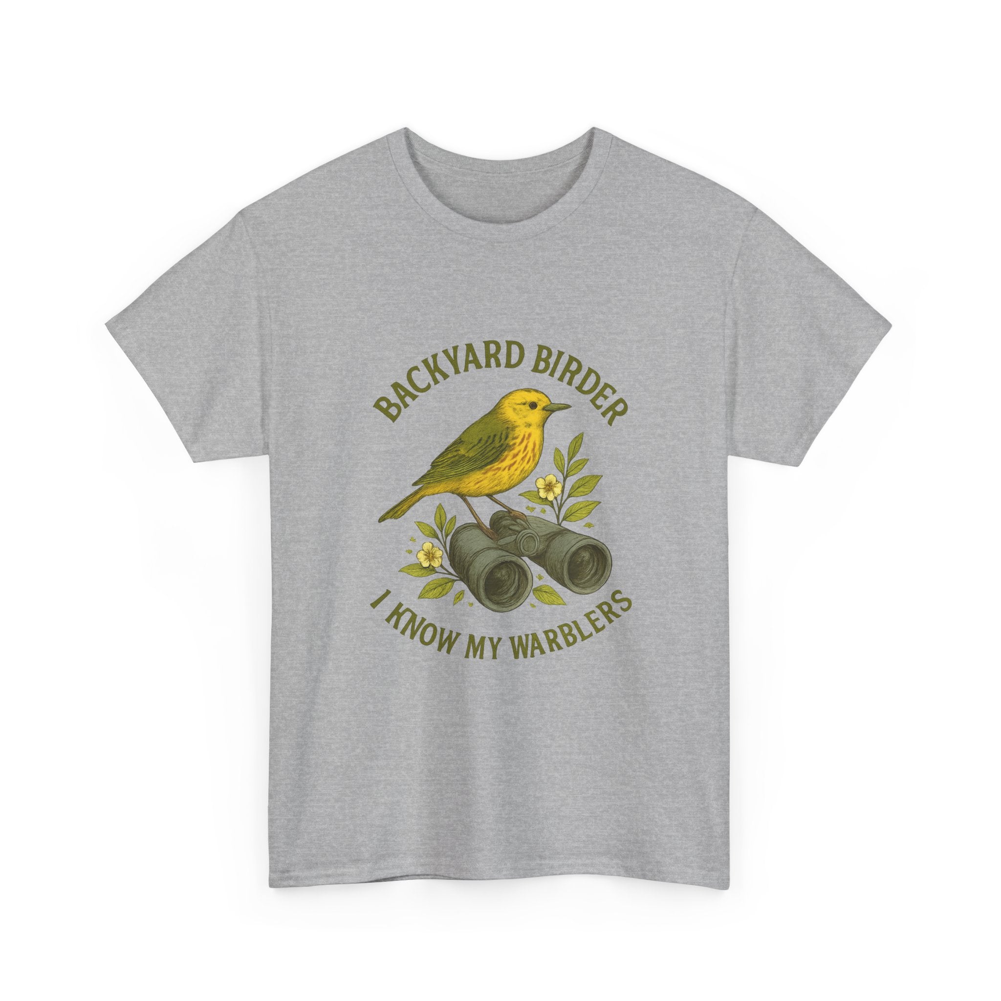 Backyard Birder I Know My Warblers T-Shirt | Bird Lover Gift | Graphic Tee
