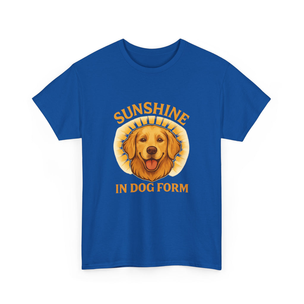 Golden Retriever Mom Sunshine In Dog Form T-Shirt | Dog Lover Gift | Graphic Tee