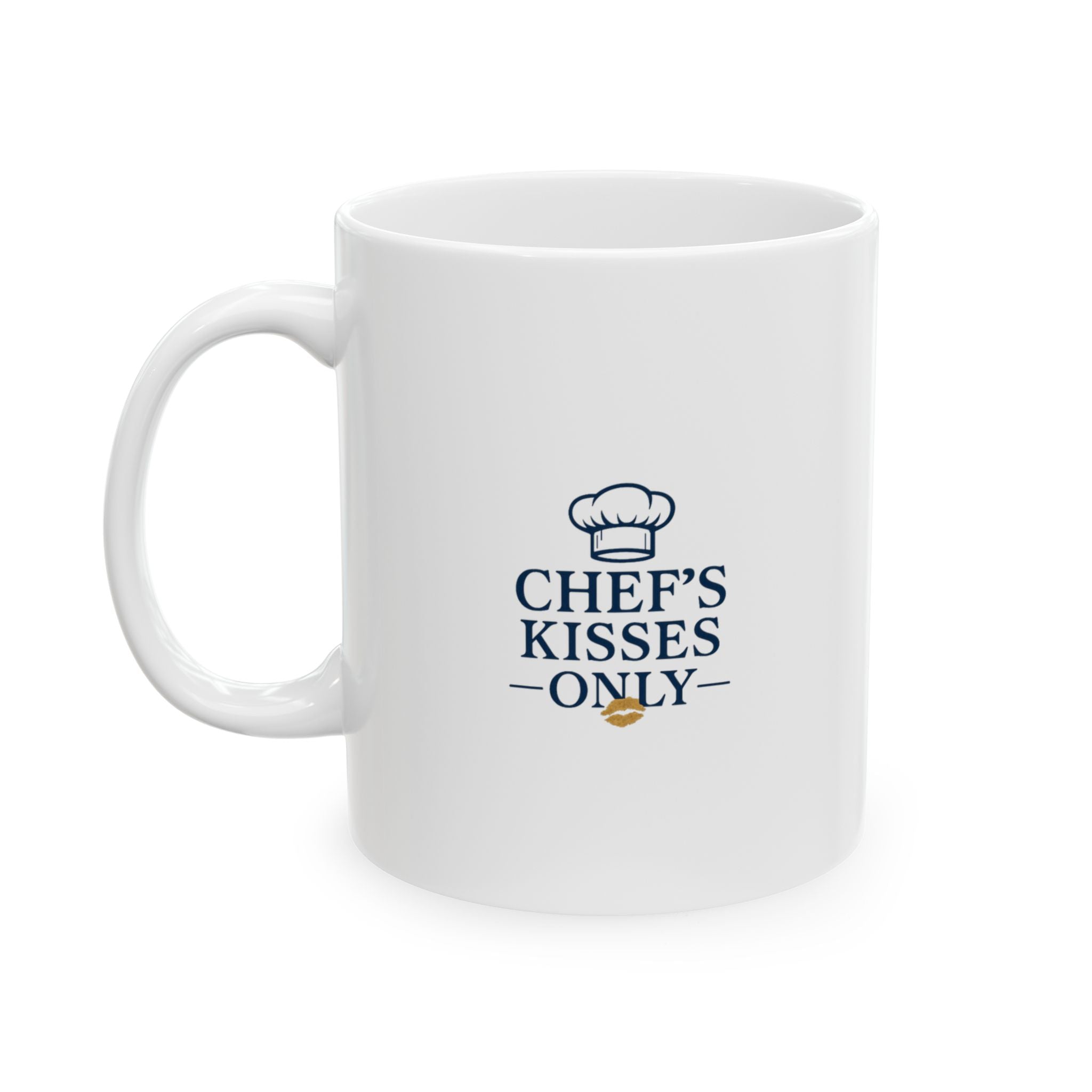 Chef's Kisses Only Coffee Mug | Chef Gift | Ceramic Mug