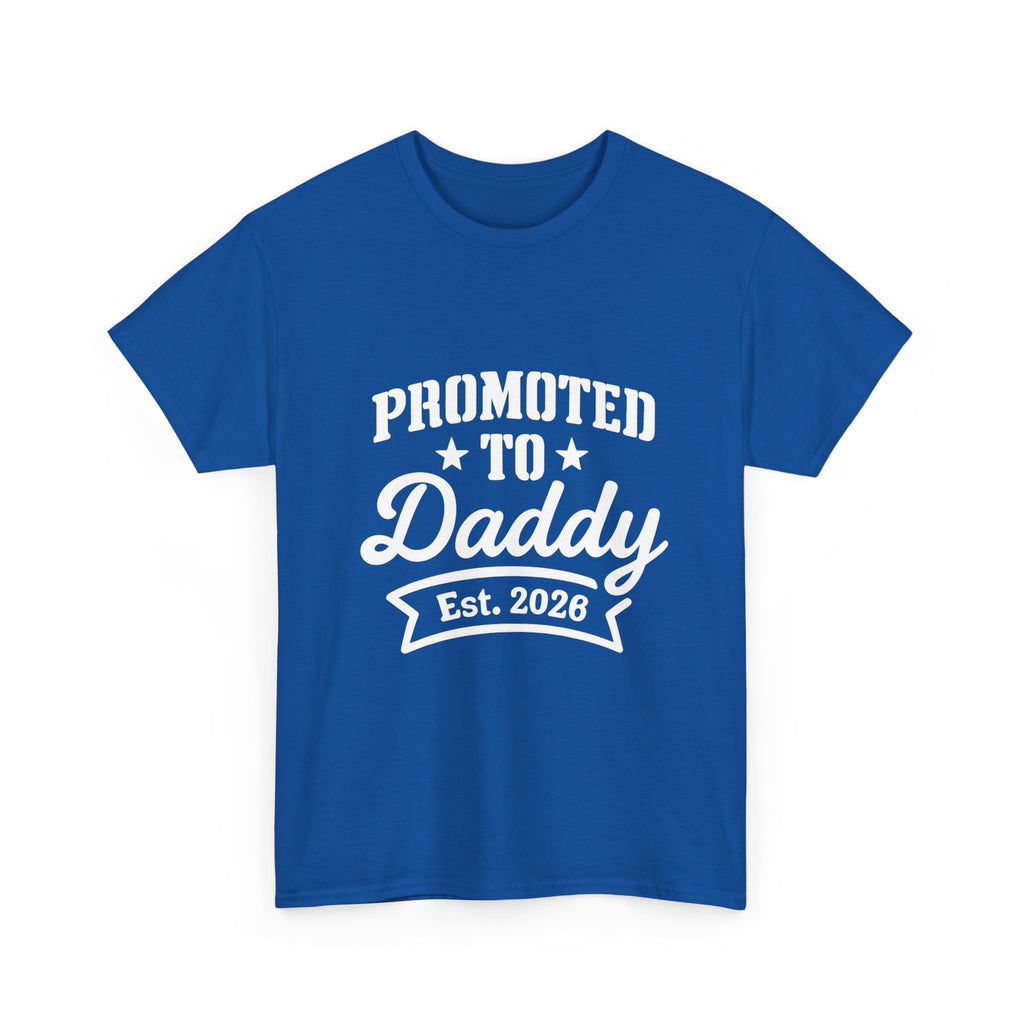Promoted To Daddy New Dad T-Shirt | Gift for Dad | Graphic Tee