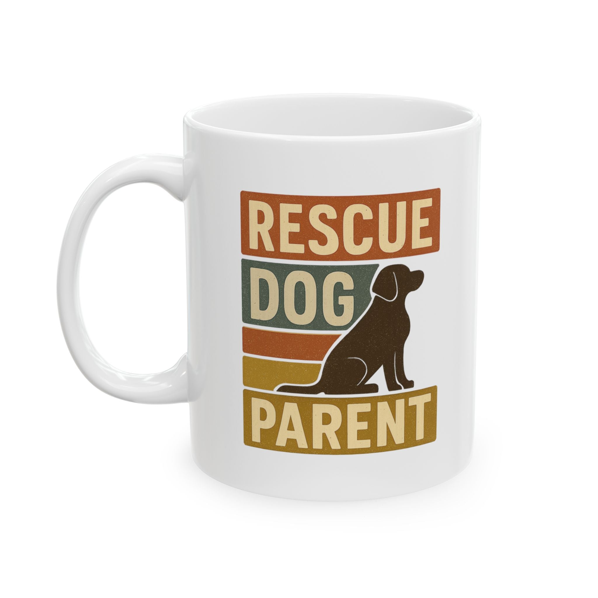 Rescue Dogs Have The Best Personalities Coffee Mug | Adoption Gift | Ceramic Mug