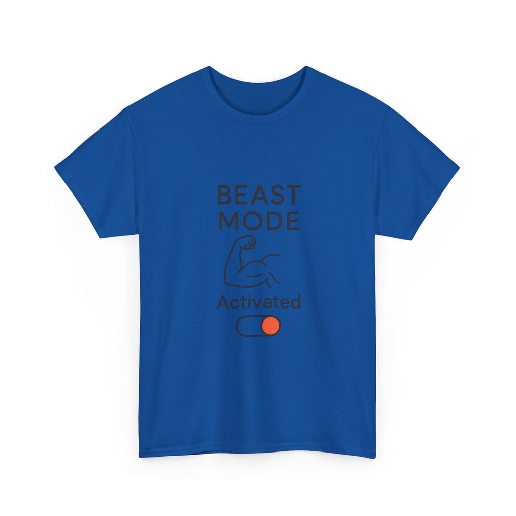 Beast Mode Activated T-Shirt | Workout Motivation Gift | Graphic Tee