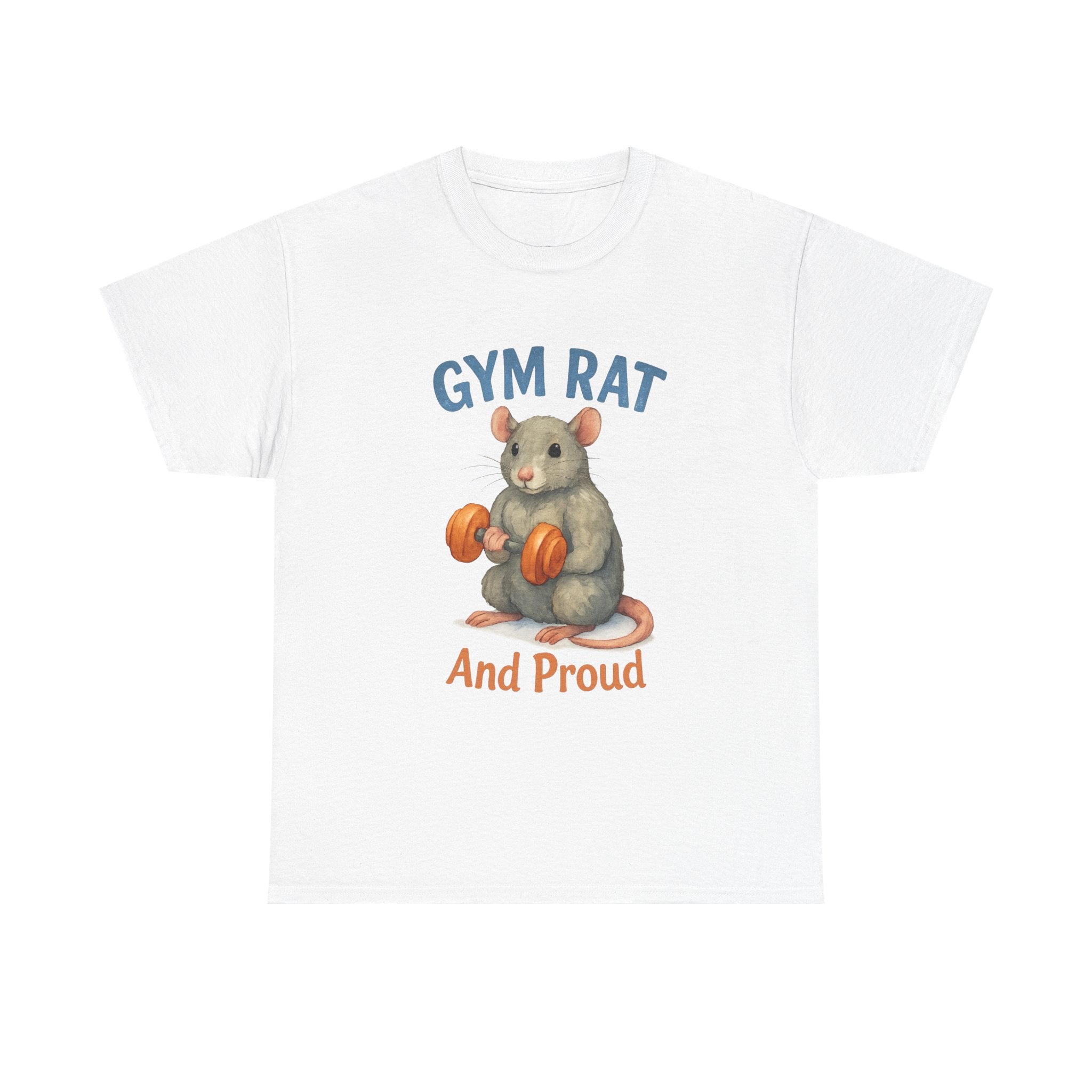 Gym Rat And Proud Of It T-Shirt | Gym Rat Gift | Graphic Tee