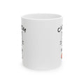 Cat Hair Is My Glitter Coffee Mug | Cat Mom Humor | Ceramic Mug