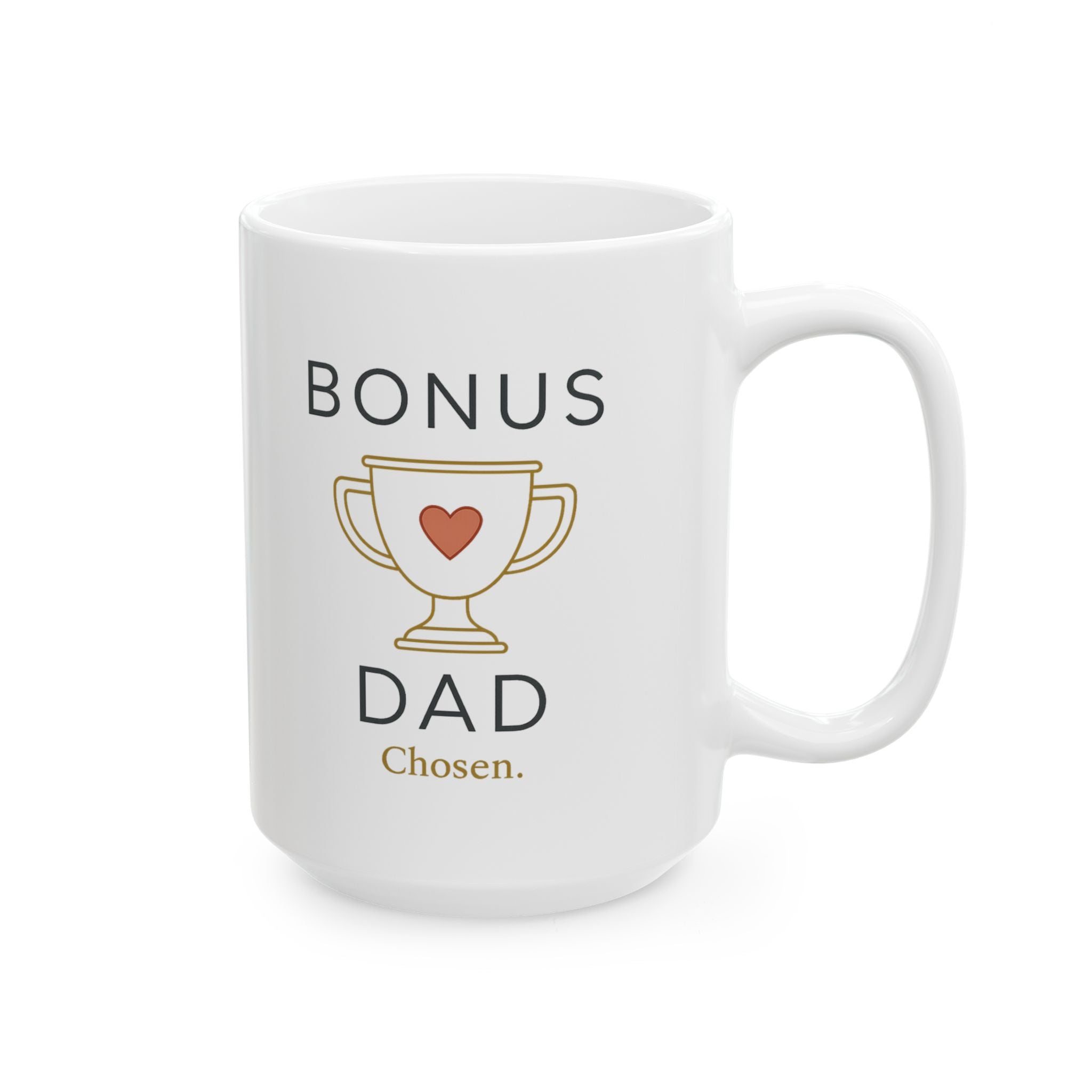 Loved These Kids Like My Own Bonus Dad Coffee Mug | Stepfather Appreciation | Ceramic Mug