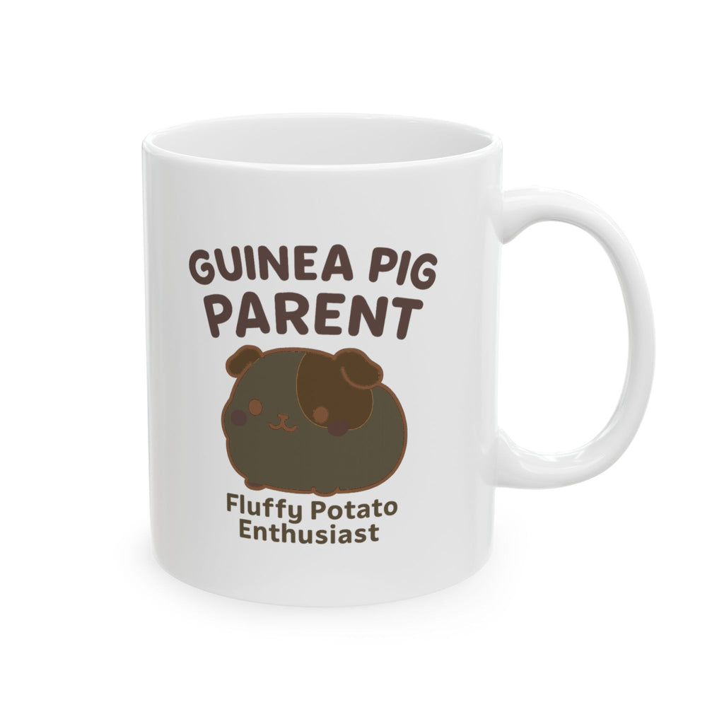 Guinea Pig Parent Fluffy Potato Enthusiast Ceramic Mug