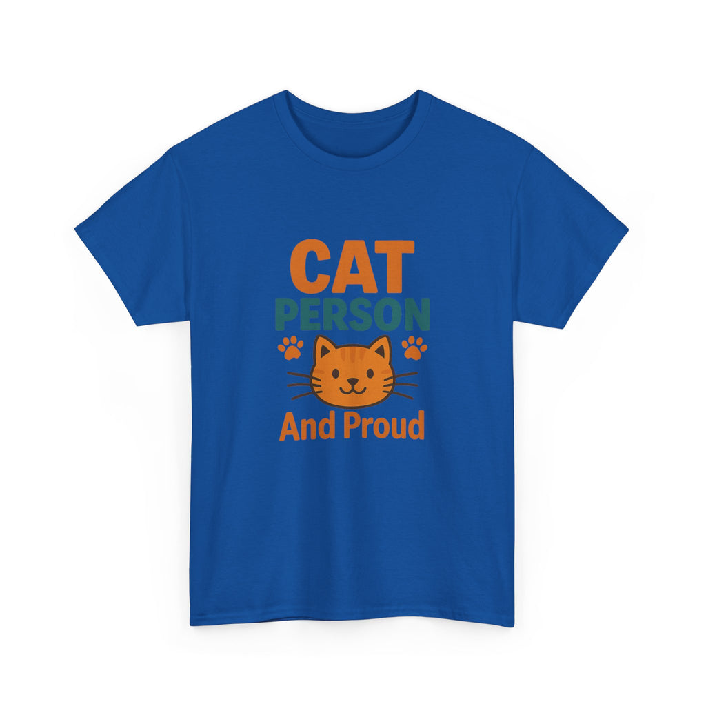 Confirmed Cat Person Since Birth T-Shirt | Cat Appreciation Gift | Graphic Tee