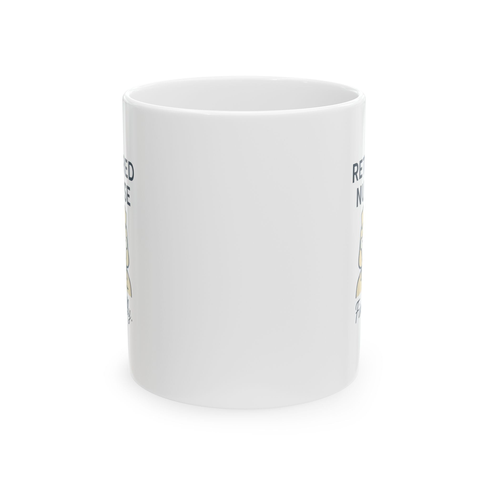 Nurse Retired Status Finally Coffee Mug | Retired Nurse Appreciation | Ceramic Mug