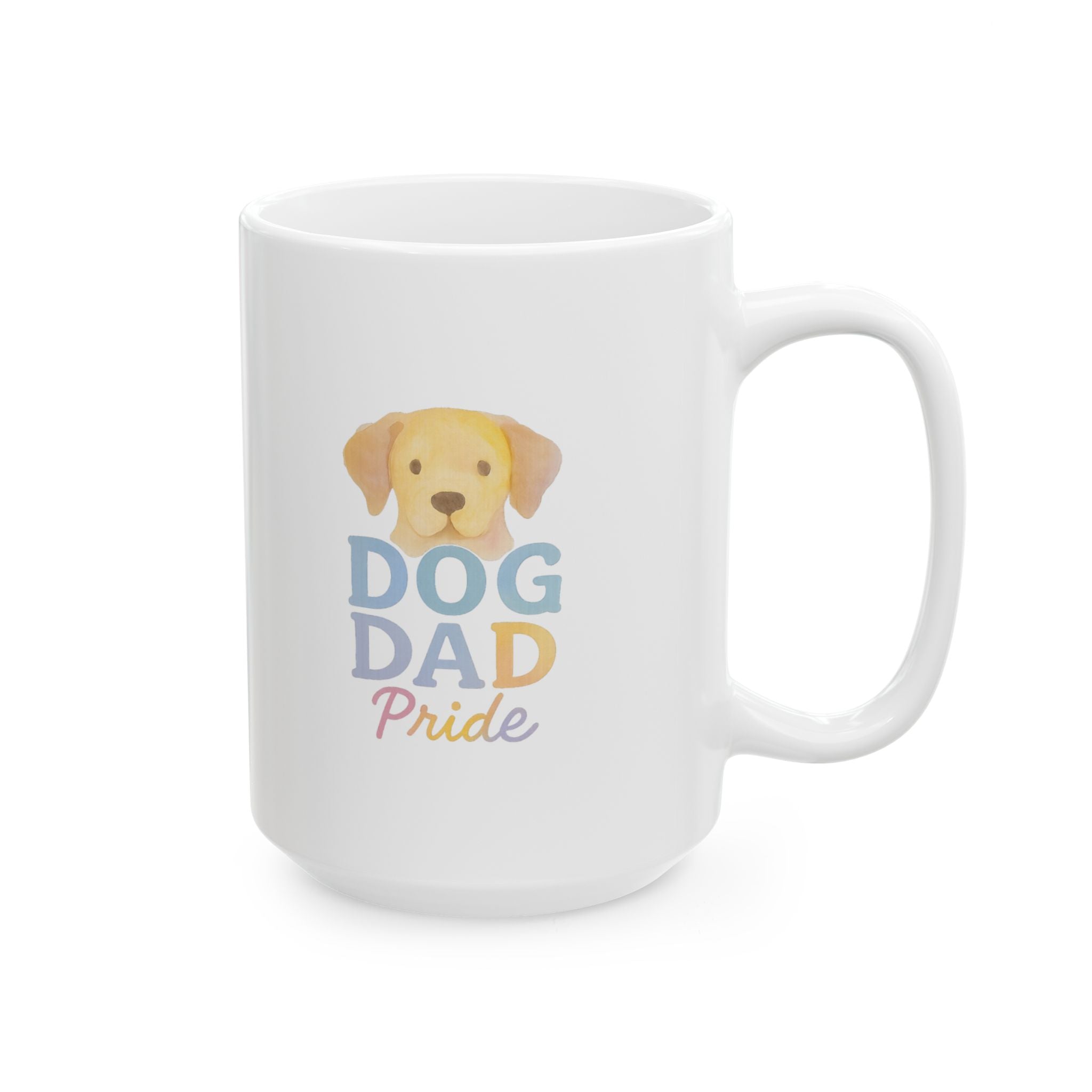 Proud Dog Dad The Legend The Myth Coffee Mug | Gift for Him | Ceramic Mug