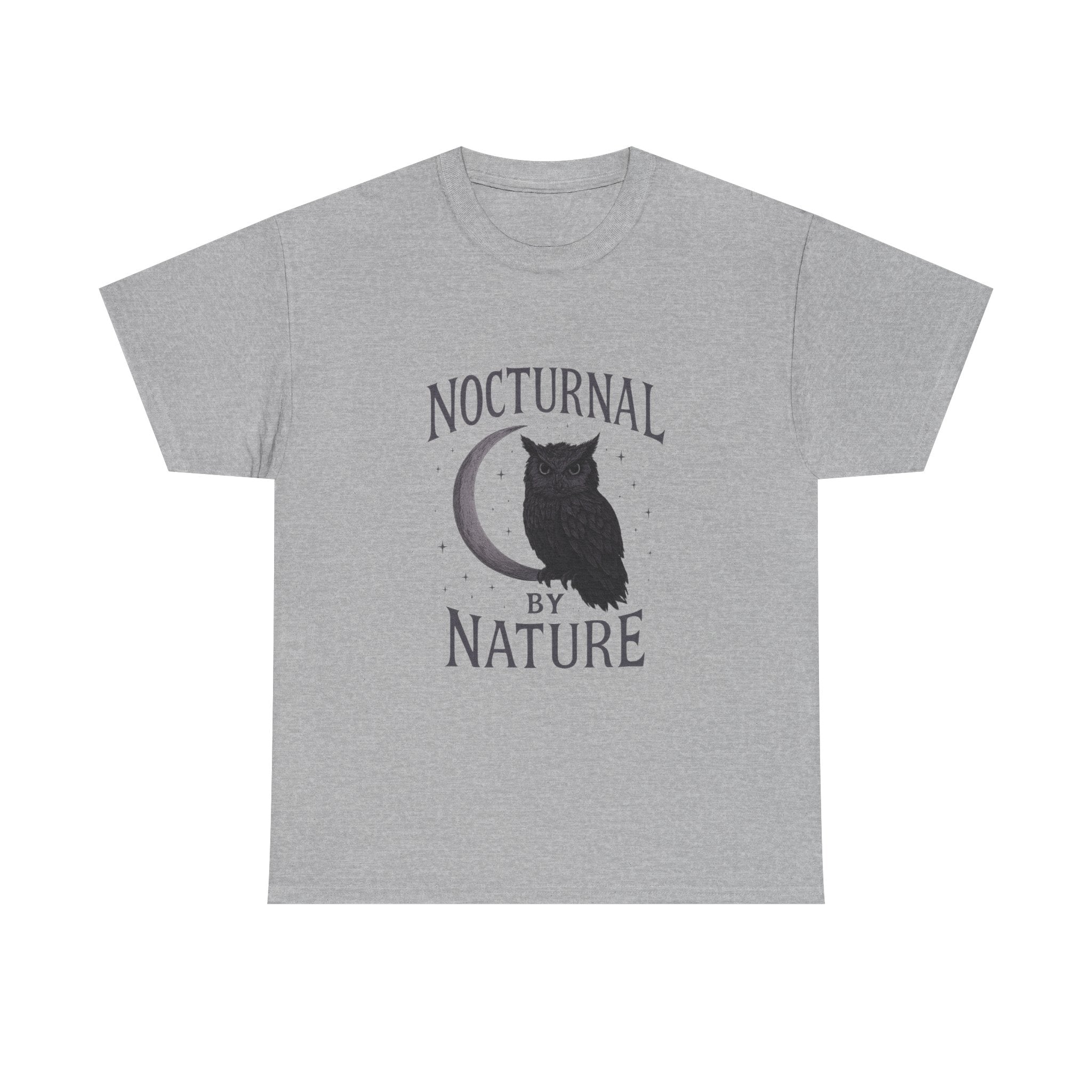 Nocturnal By Nature T-Shirt | Unique Gift | Graphic Tee