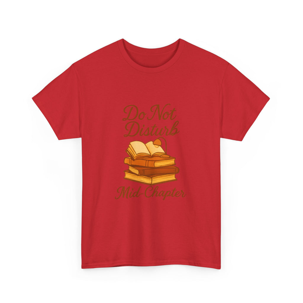 Bookworm Do Not Disturb Mid-Chapter T-Shirt